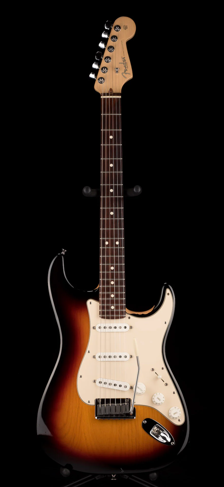 Used 2006 Fender 60th Anniversary American Series Stratocaster 3-Tone Sunburst with OHSC - Image 2