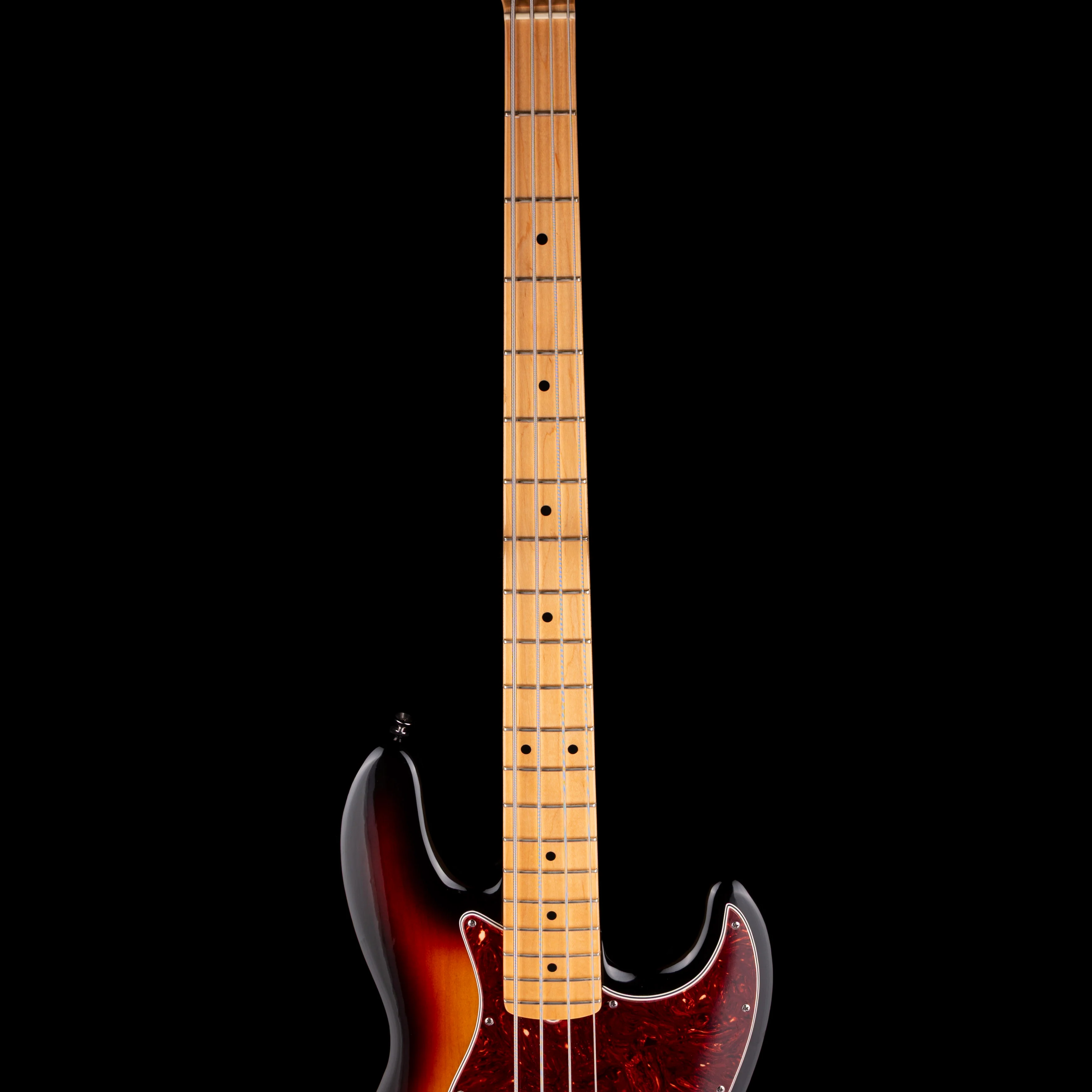 Used 2008 Fender American Standard Jazz Bass 3-Tone Sunburst With OHSC - Image 7
