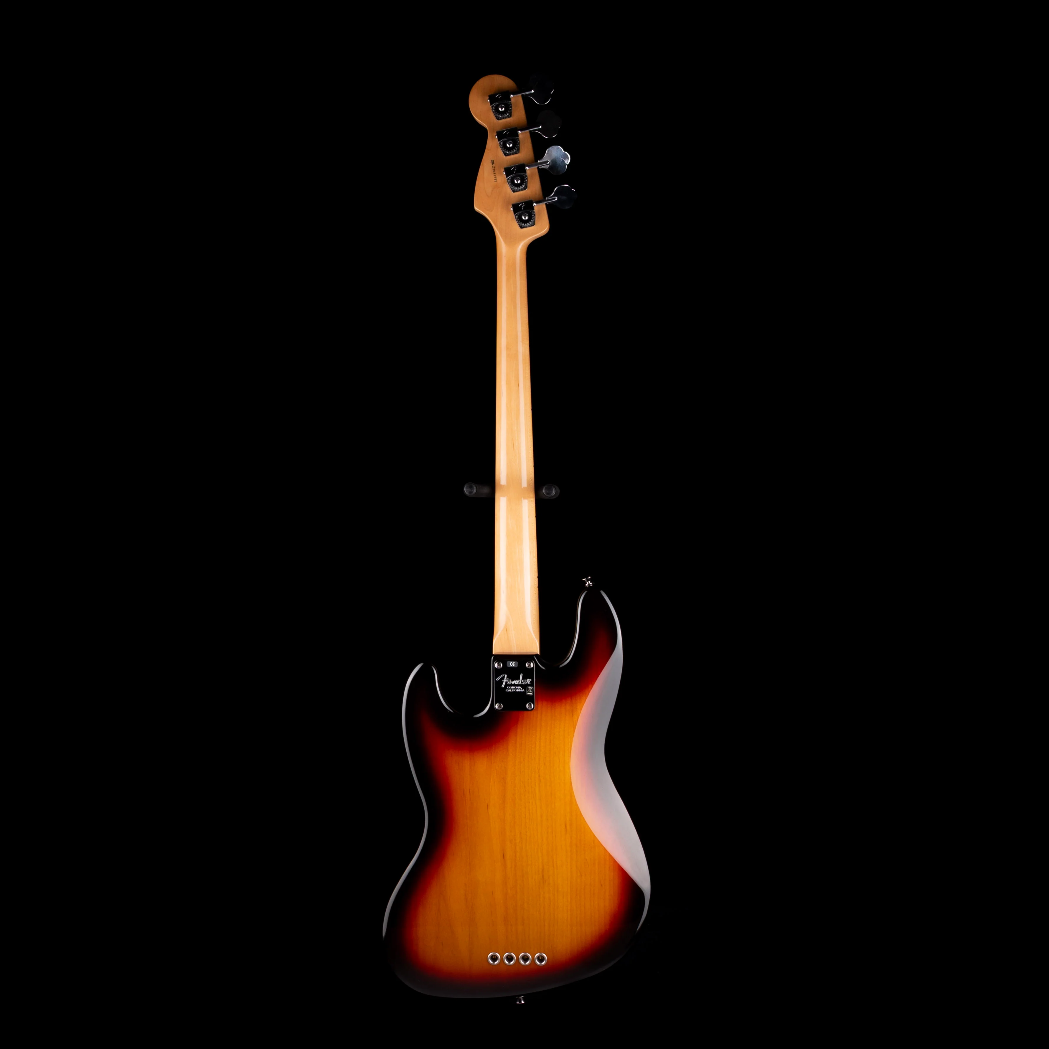 Used 2008 Fender American Standard Jazz Bass 3-Tone Sunburst With OHSC - Image 9