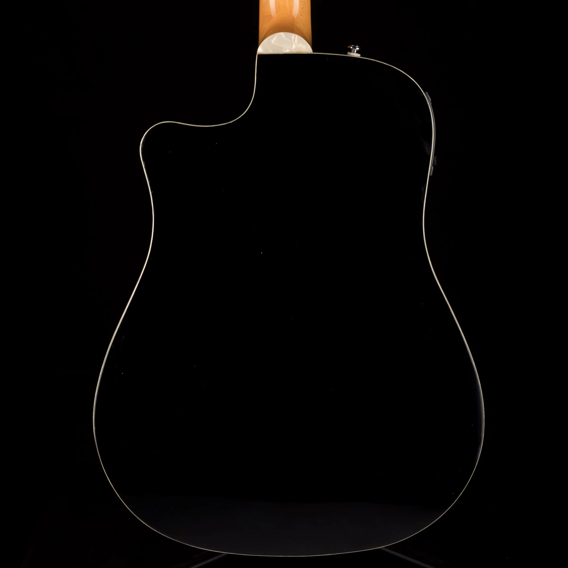 Used 2009 Fender Sonoran SCE Black Acoustic Electric Guitar - Image 15