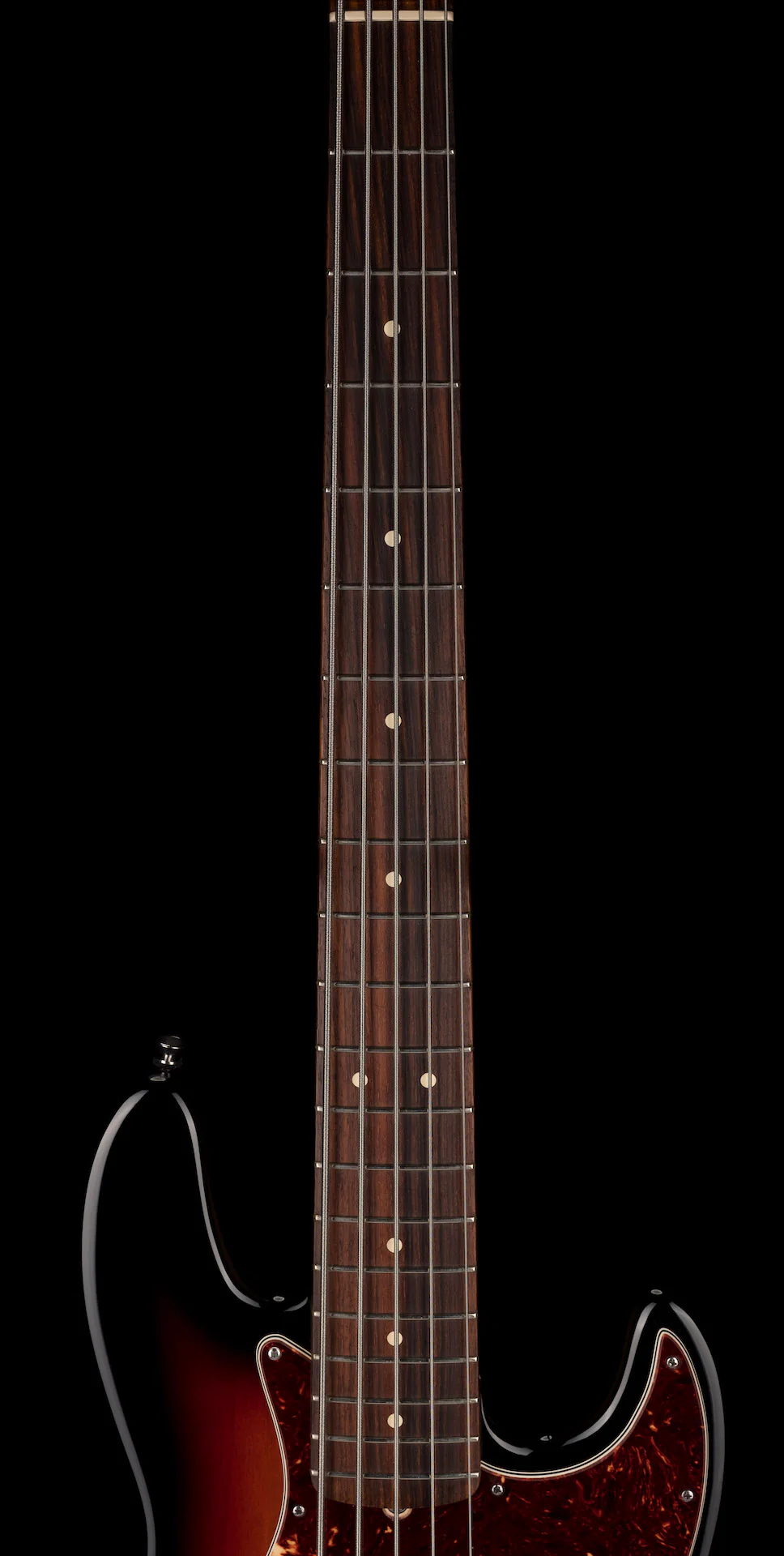 Used 2012 Fender American Standard Jazz Bass V 3-Tone Sunburst with OHSC - Image 11