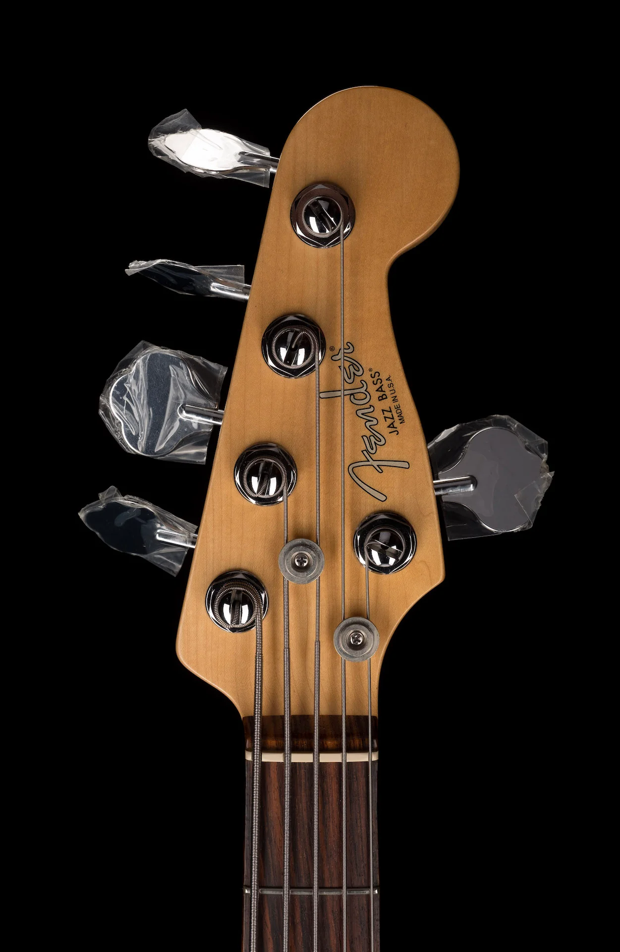 Used 2012 Fender American Standard Jazz Bass V 3-Tone Sunburst with OHSC - Image 12