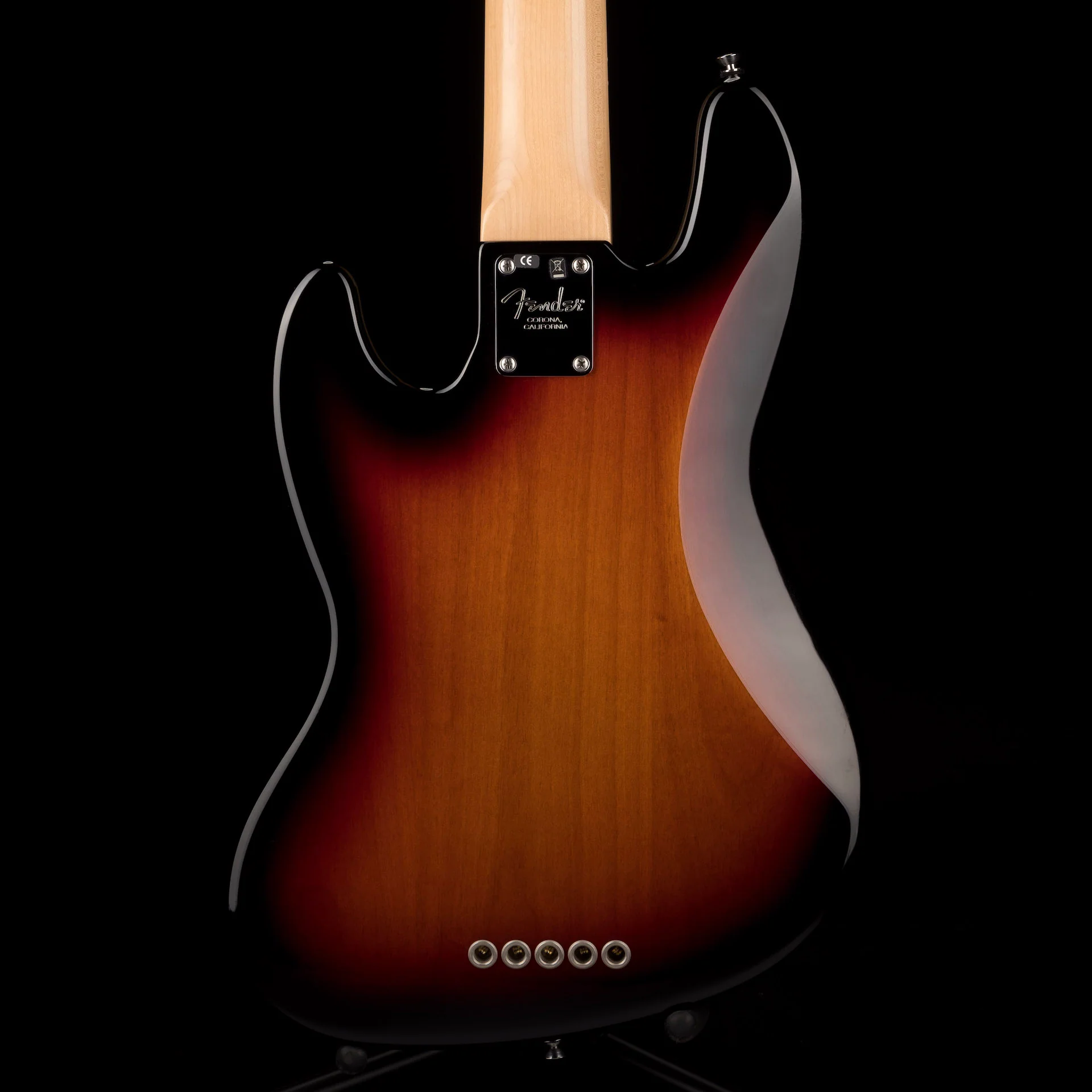 Used 2012 Fender American Standard Jazz Bass V 3-Tone Sunburst with OHSC - Image 13