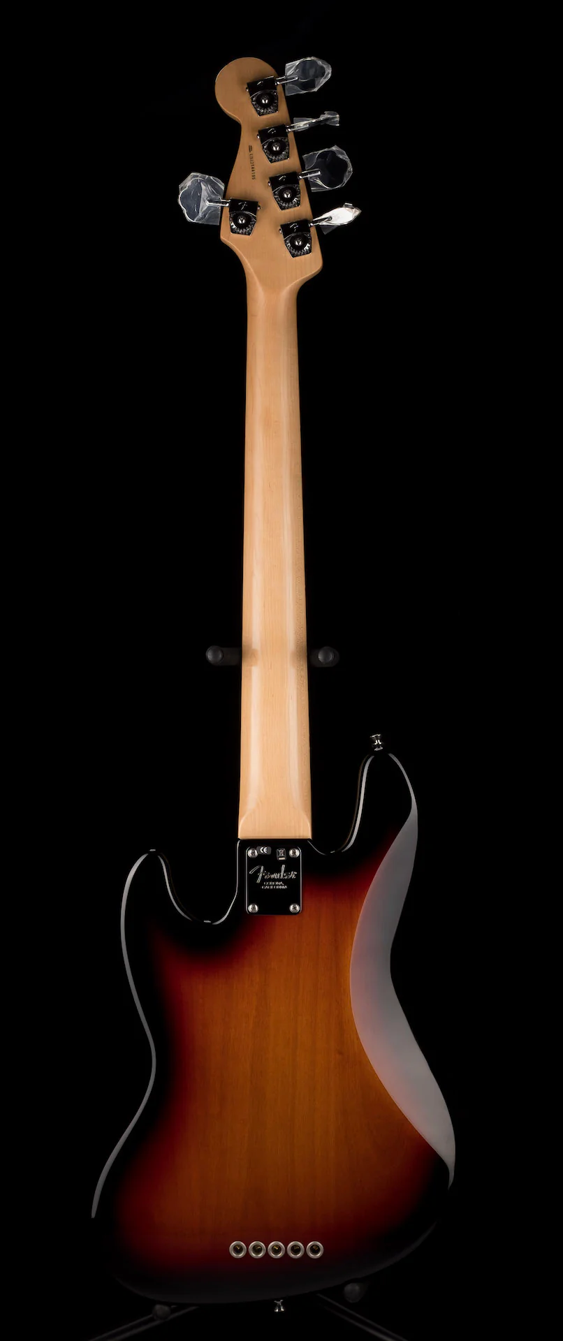 Used 2012 Fender American Standard Jazz Bass V 3-Tone Sunburst with OHSC - Image 14