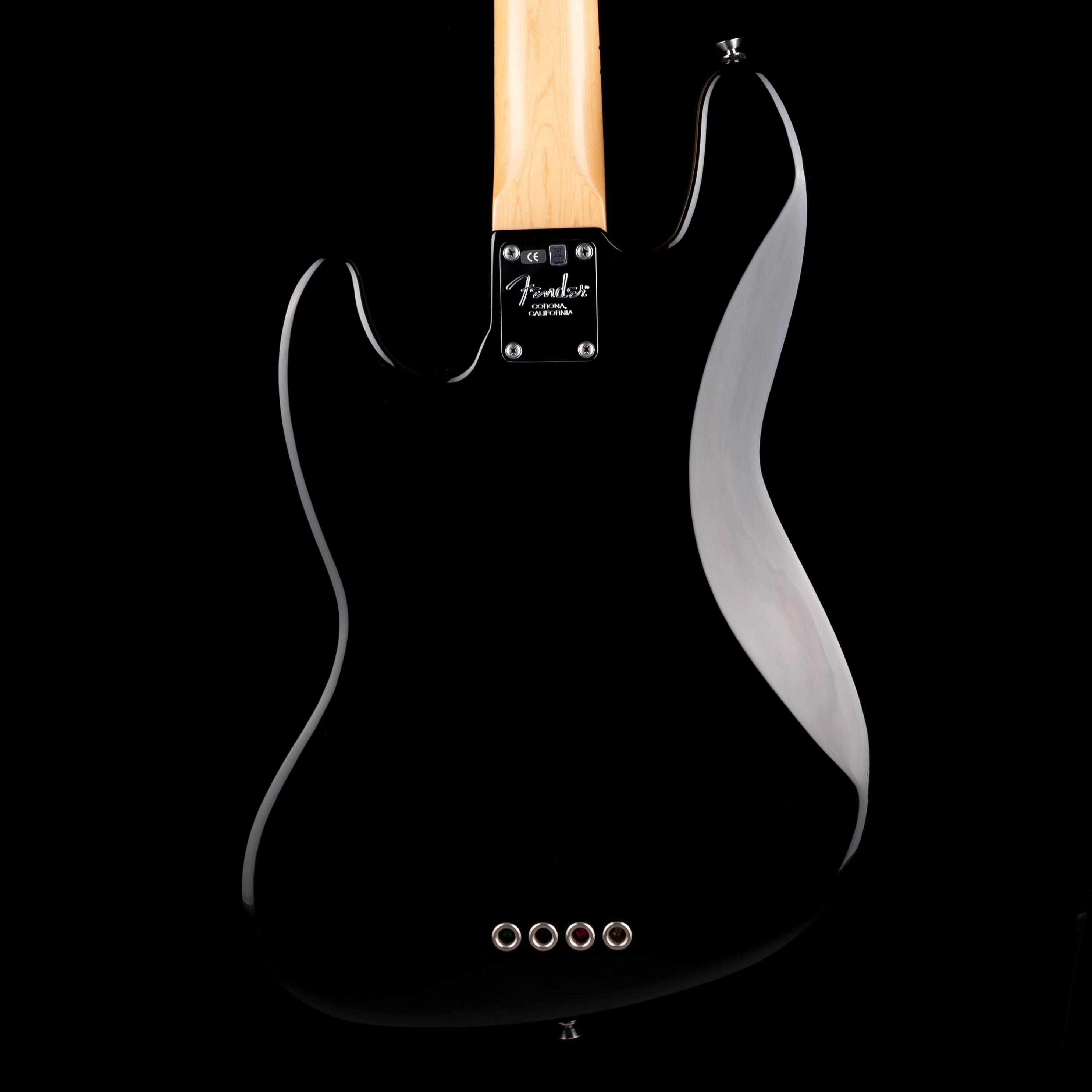 Used 2013 Fender American Standard Jazz Bass Black with OHSC - Image 8