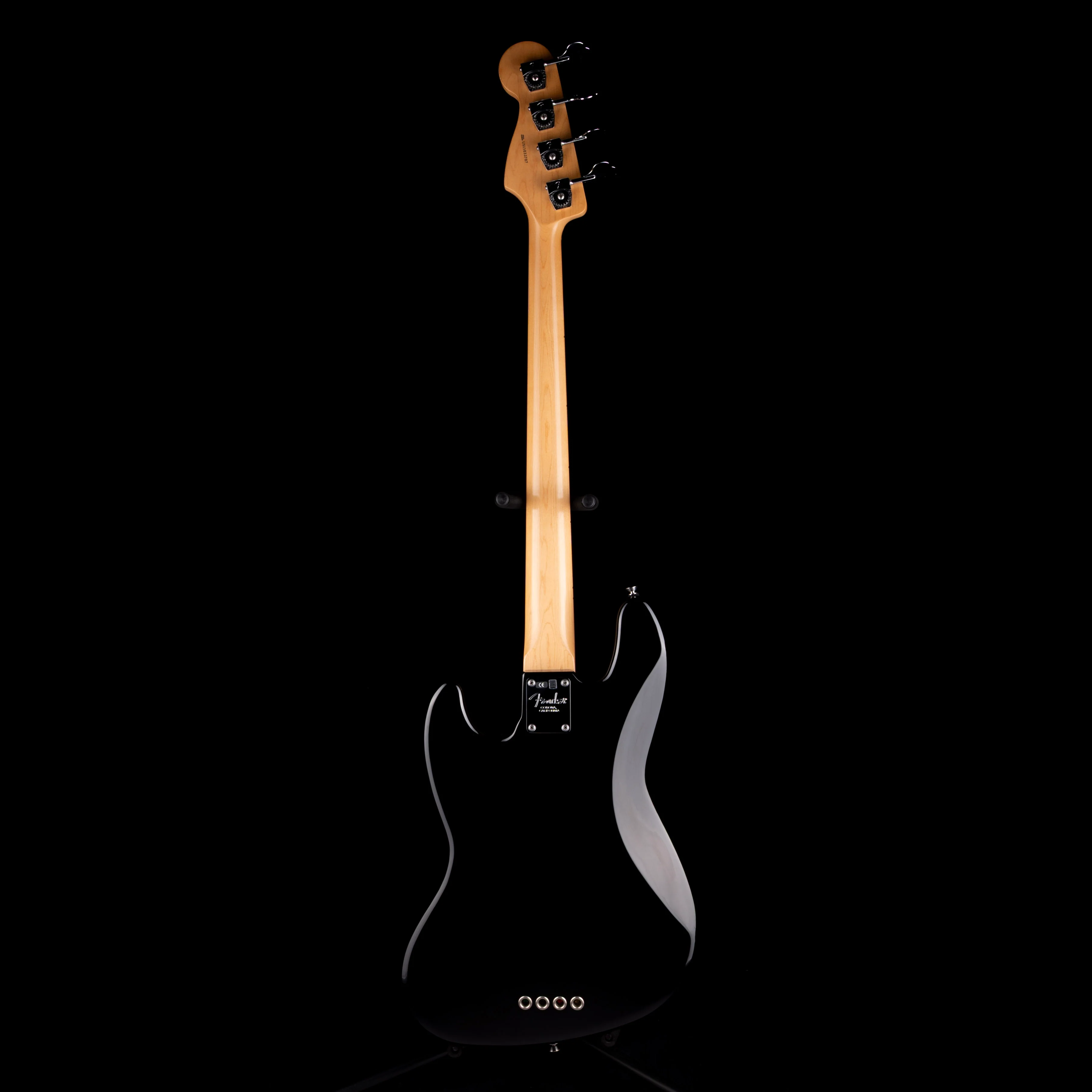 Used 2013 Fender American Standard Jazz Bass Black with OHSC - Image 9
