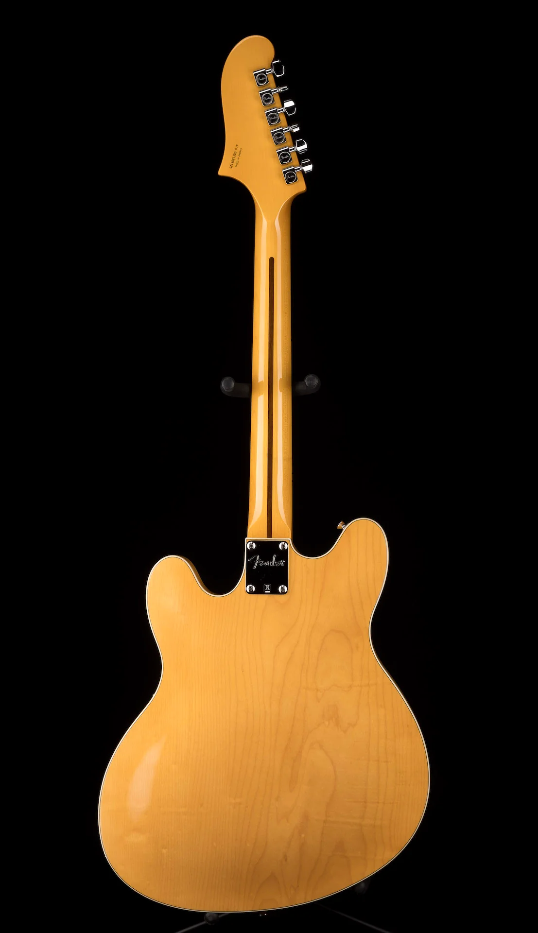 Used 2013 Limited Edition Fender Modern Player Starcaster Natural With Gig Bag - Image 12
