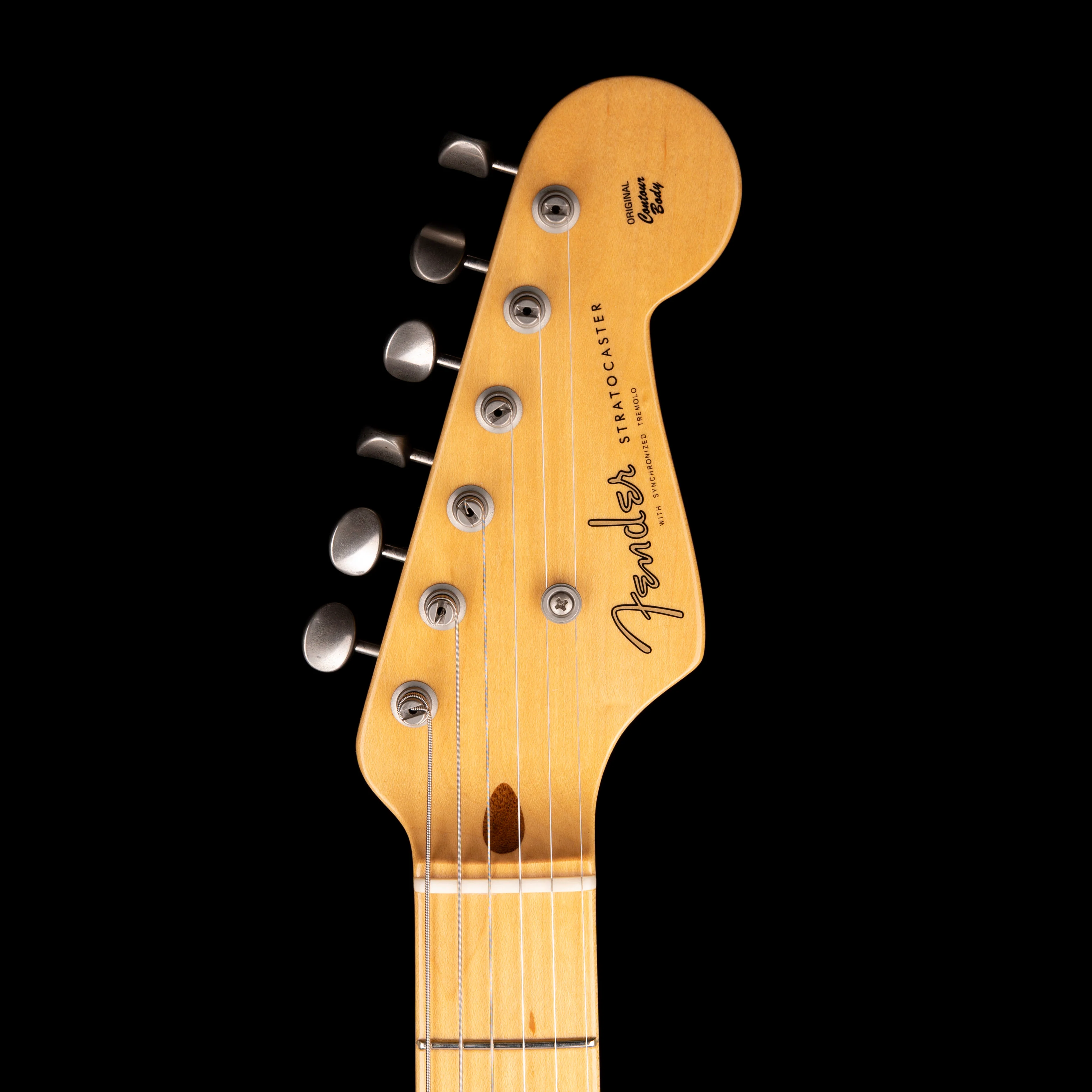 Used 2014 Fender 60th Anniversary American Vintage 1954 Stratocaster 2-Tone Sunburst with OHSC - Image 14