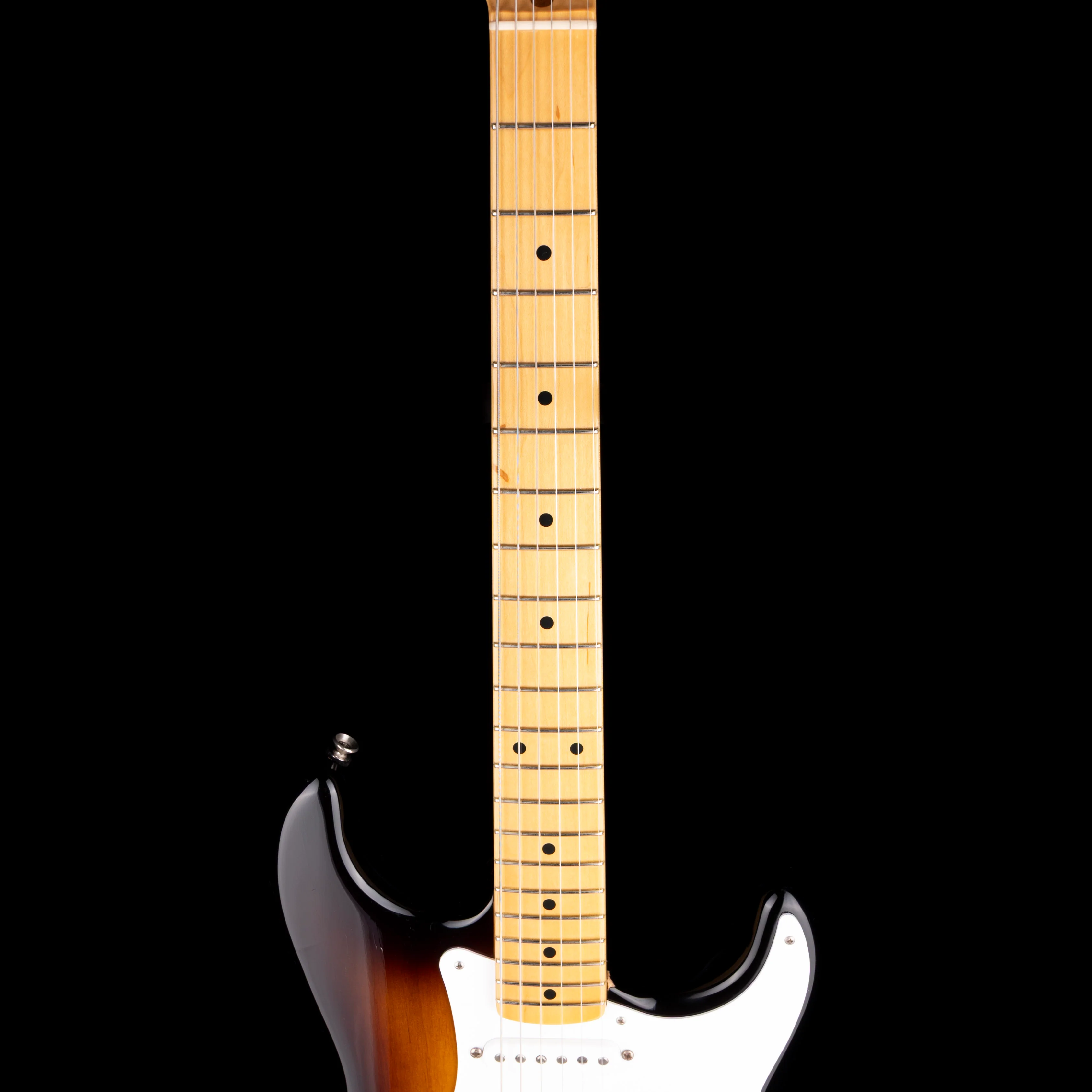 Used 2014 Fender 60th Anniversary American Vintage 1954 Stratocaster 2-Tone Sunburst with OHSC - Image 8