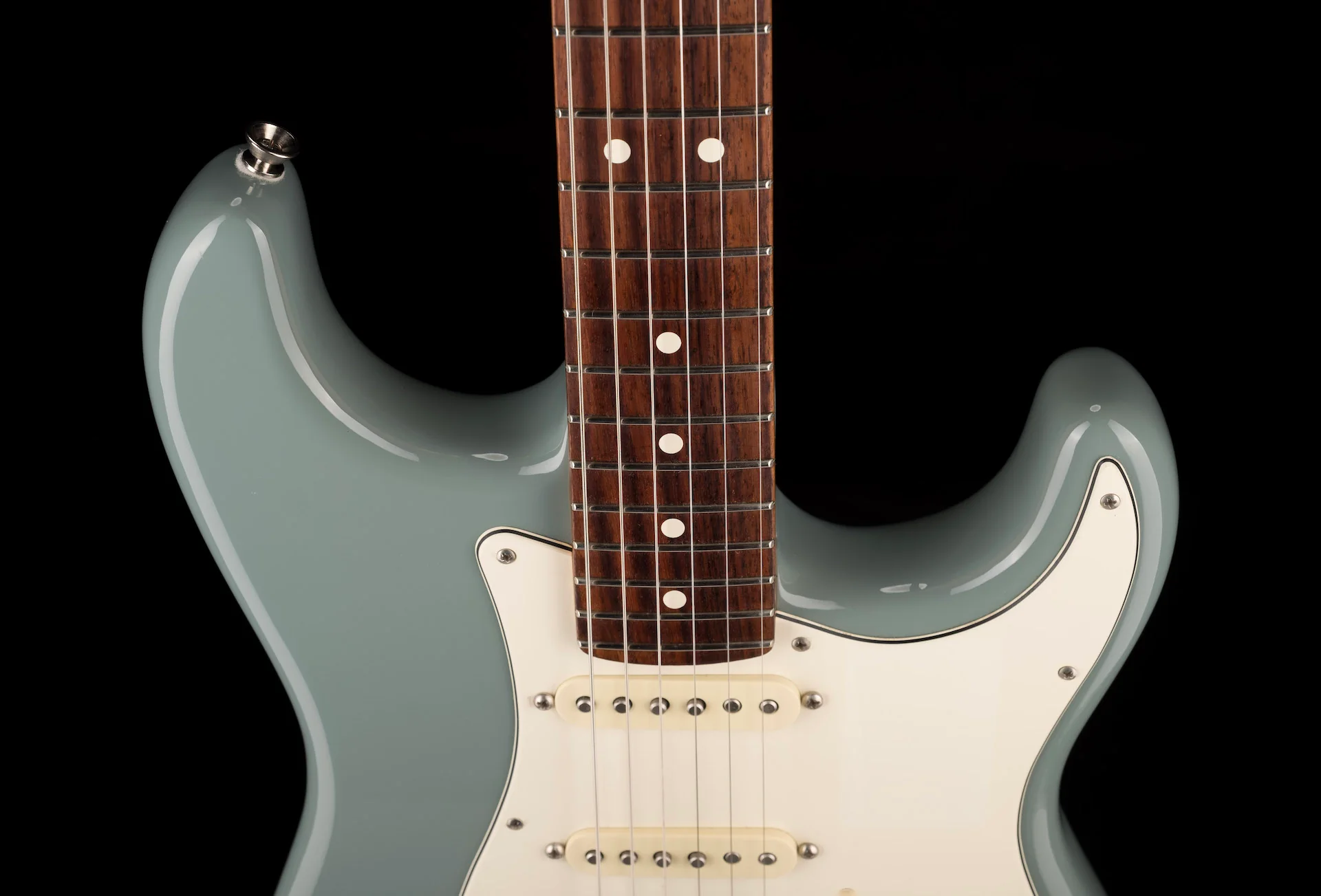 Used 2017 Fender American Professional Stratocaster Sonic Gray With OHSC - Image 3