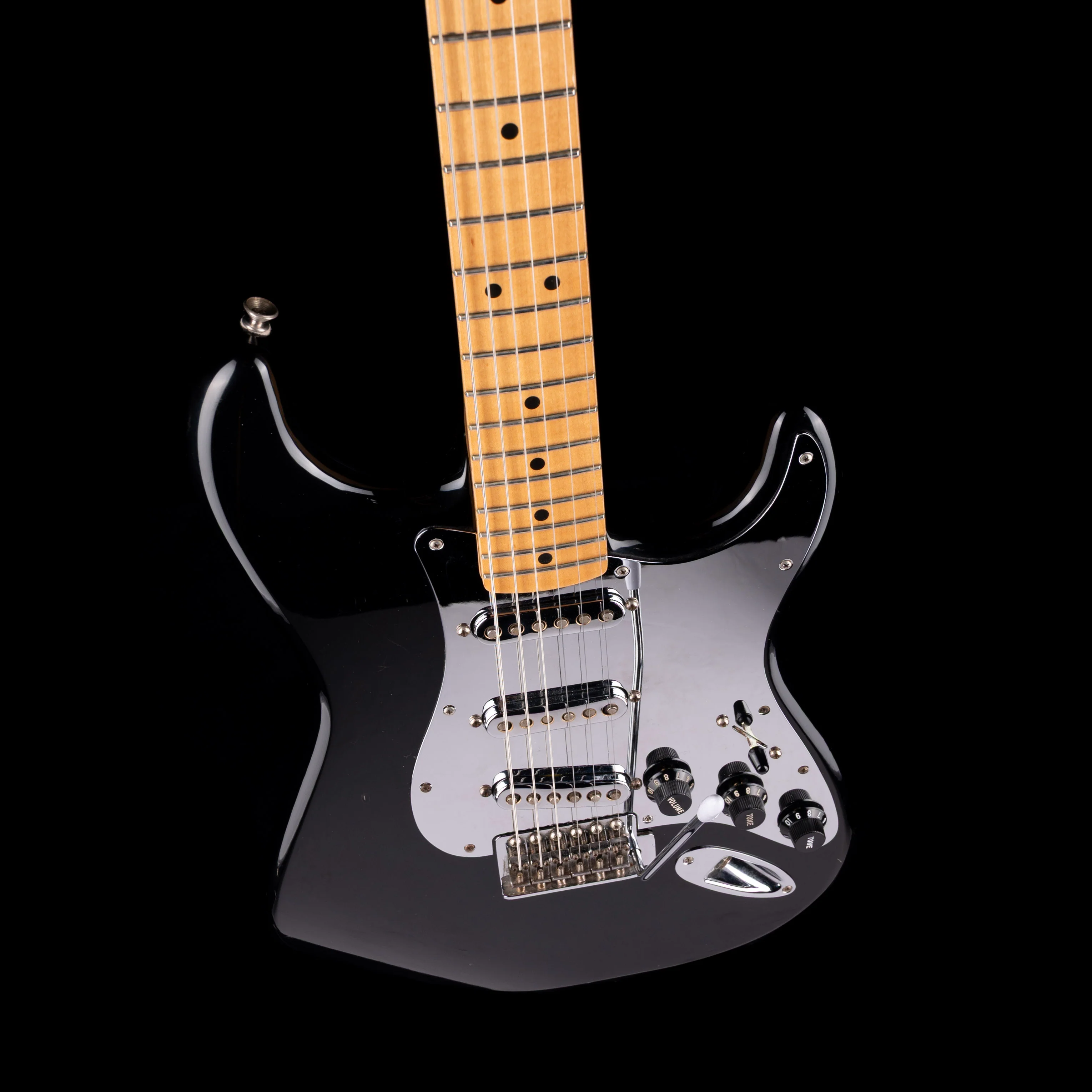 Used 2017 Fender Special Edition Standard Stratocaster Customized Black - Image 3