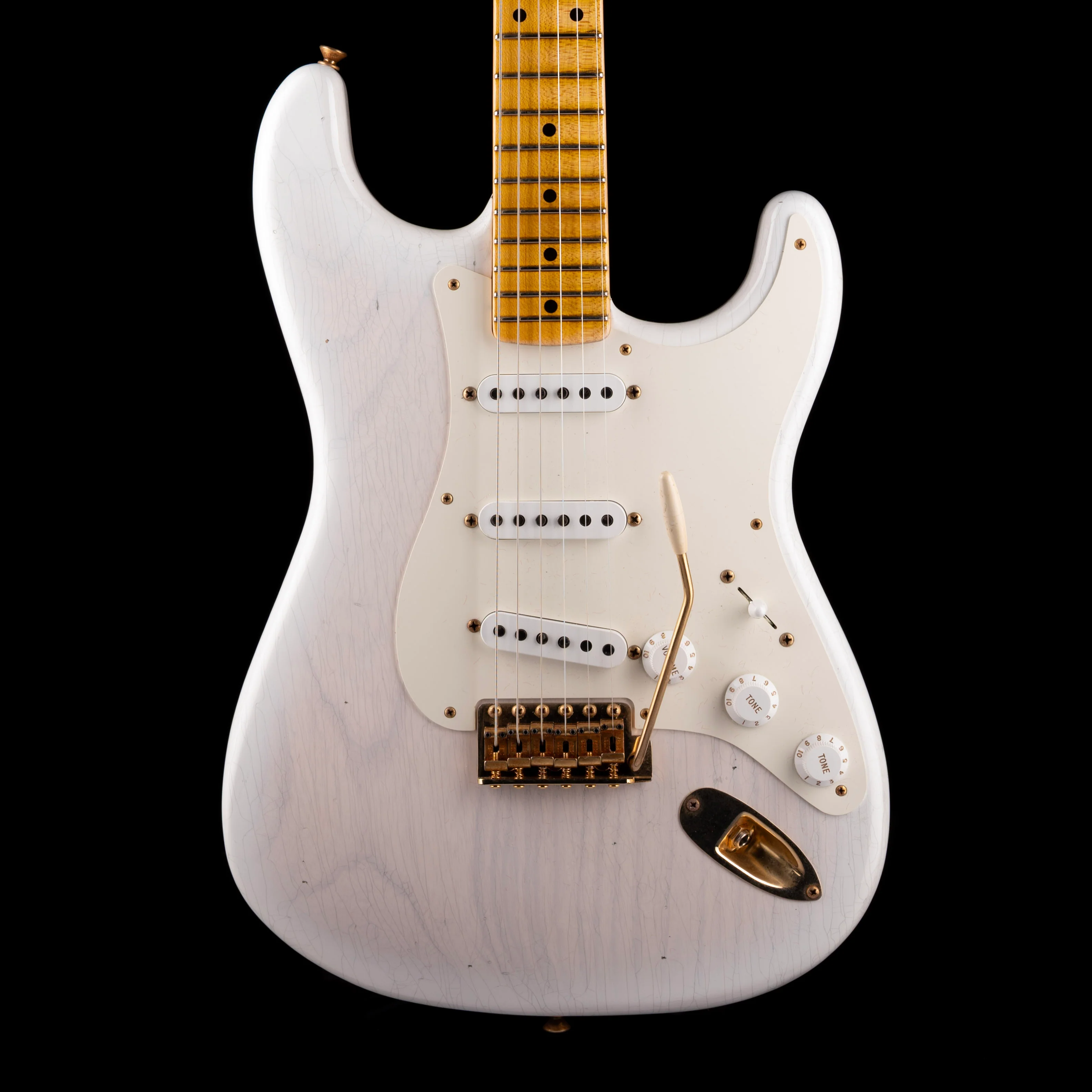 Used 2021 Fender Custom Shop 1958 Stratocaster Journeyman Relic Mary Kaye Blonde with OHSC