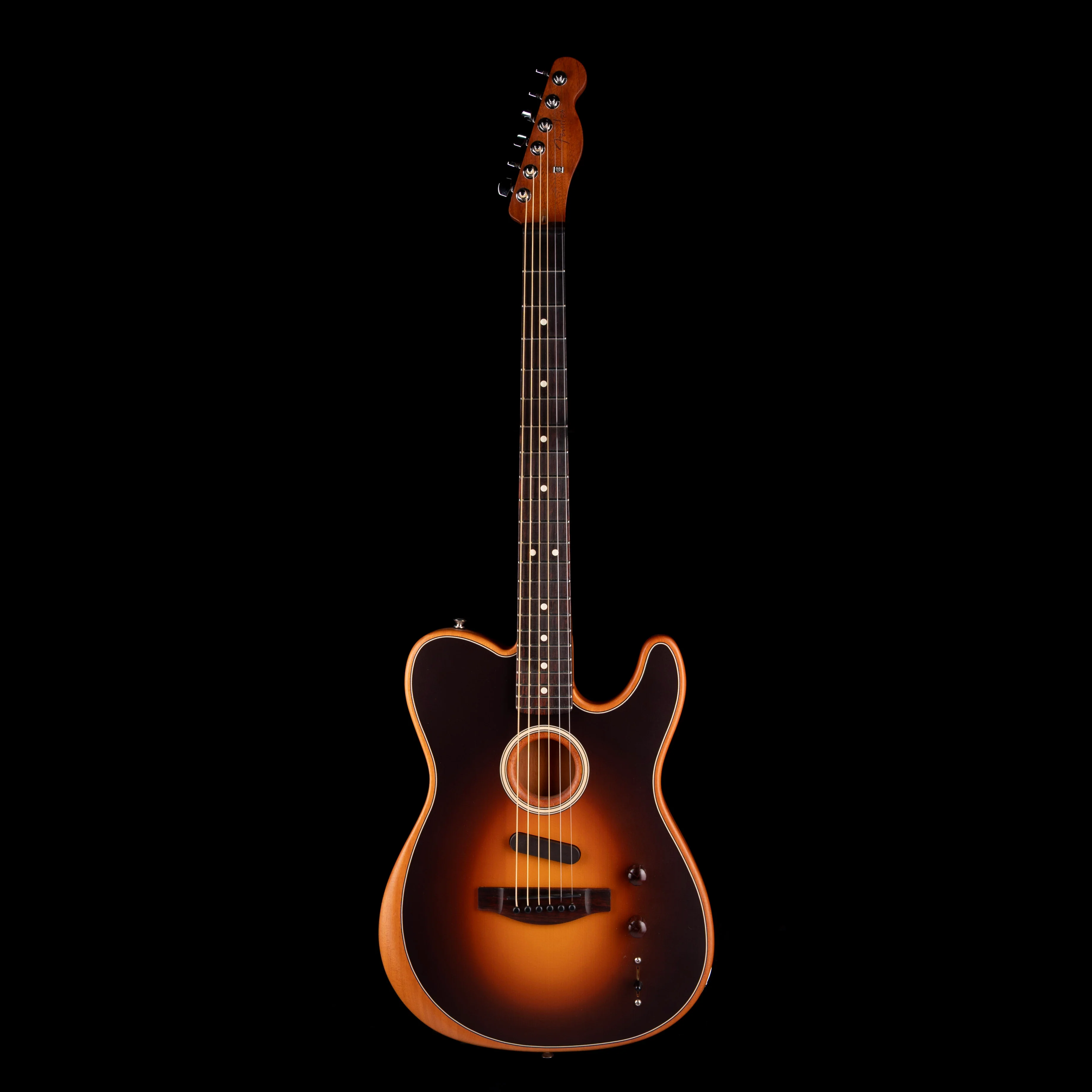 Used 2022 Fender Acoustasonic Player Telecaster Sunburst With Original Soft Case - Image 2