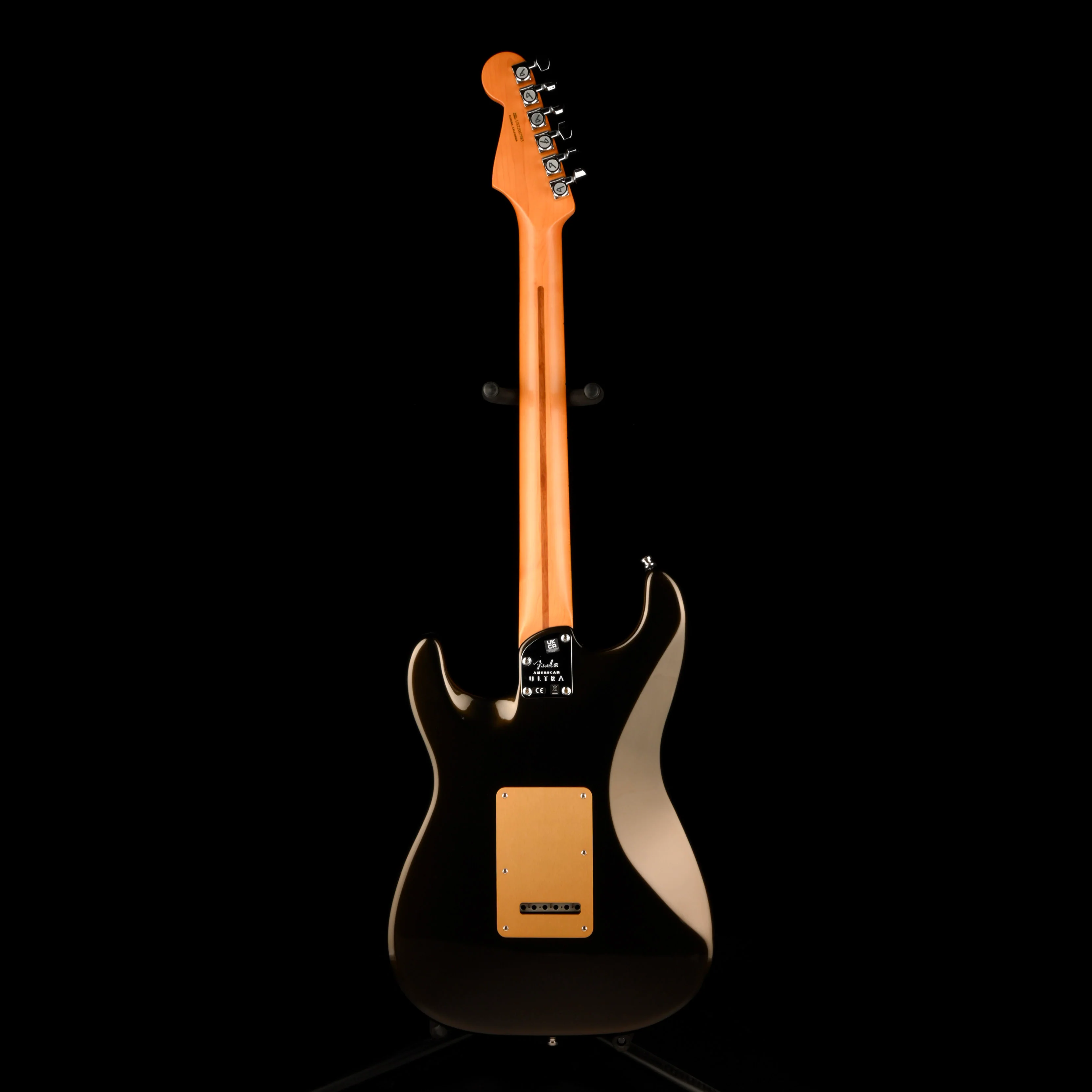 Used 2022 Fender American Ultra Stratocaster HSS Texas Tea With OHSC - Image 10