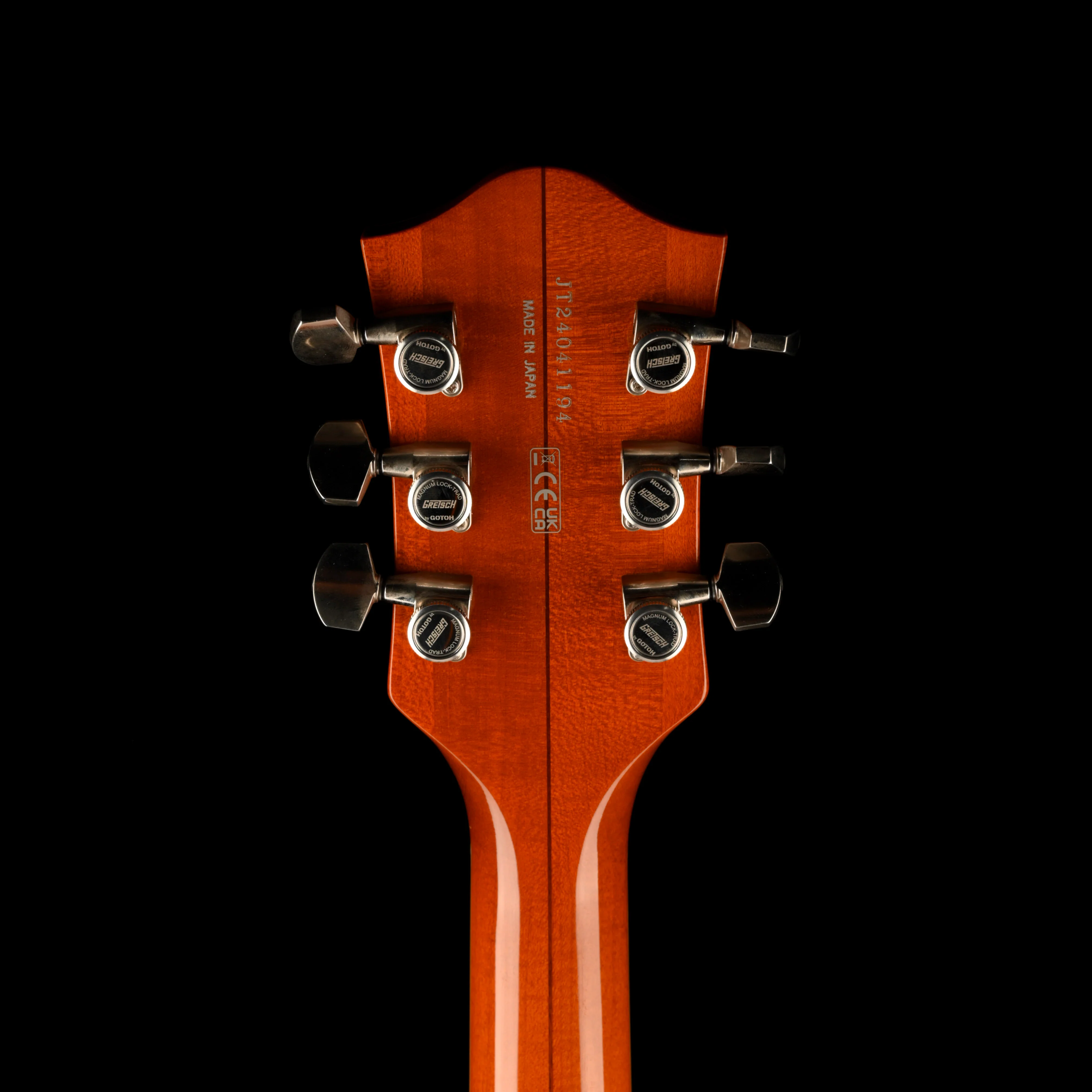 Used 2024 Gretsch Nashville G6220 TDC Flame Maple Top Round Up Orange With OHSC - Image 14