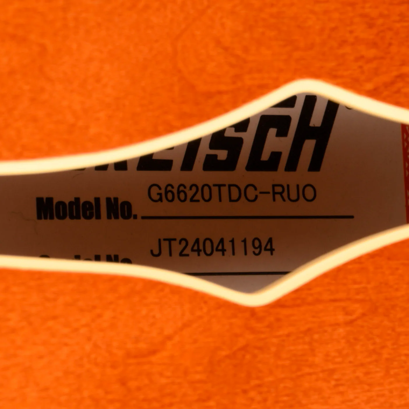 Used 2024 Gretsch Nashville G6220 TDC Flame Maple Top Round Up Orange With OHSC - Image 7