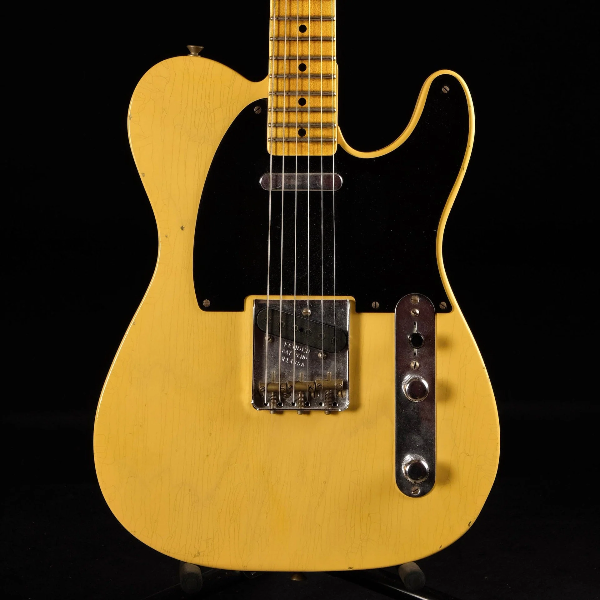Used 2015 20th Anniversary Relic Nocaster Maple Fingerboard Nocaster Blonde With OHSC
