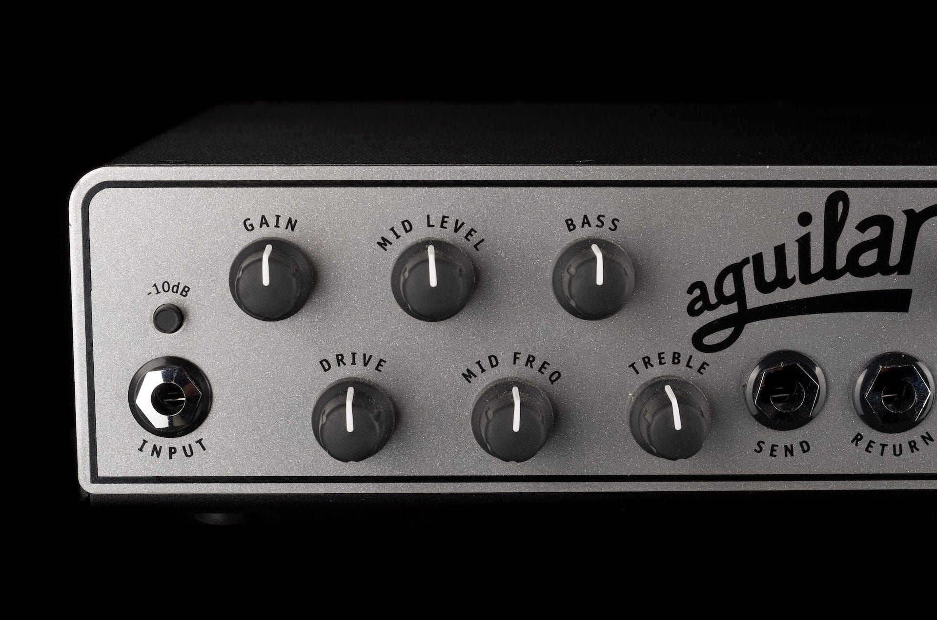 Used Aguilar Tone Hammer 500 Bass Amp Head with Carry Bag - Image 4