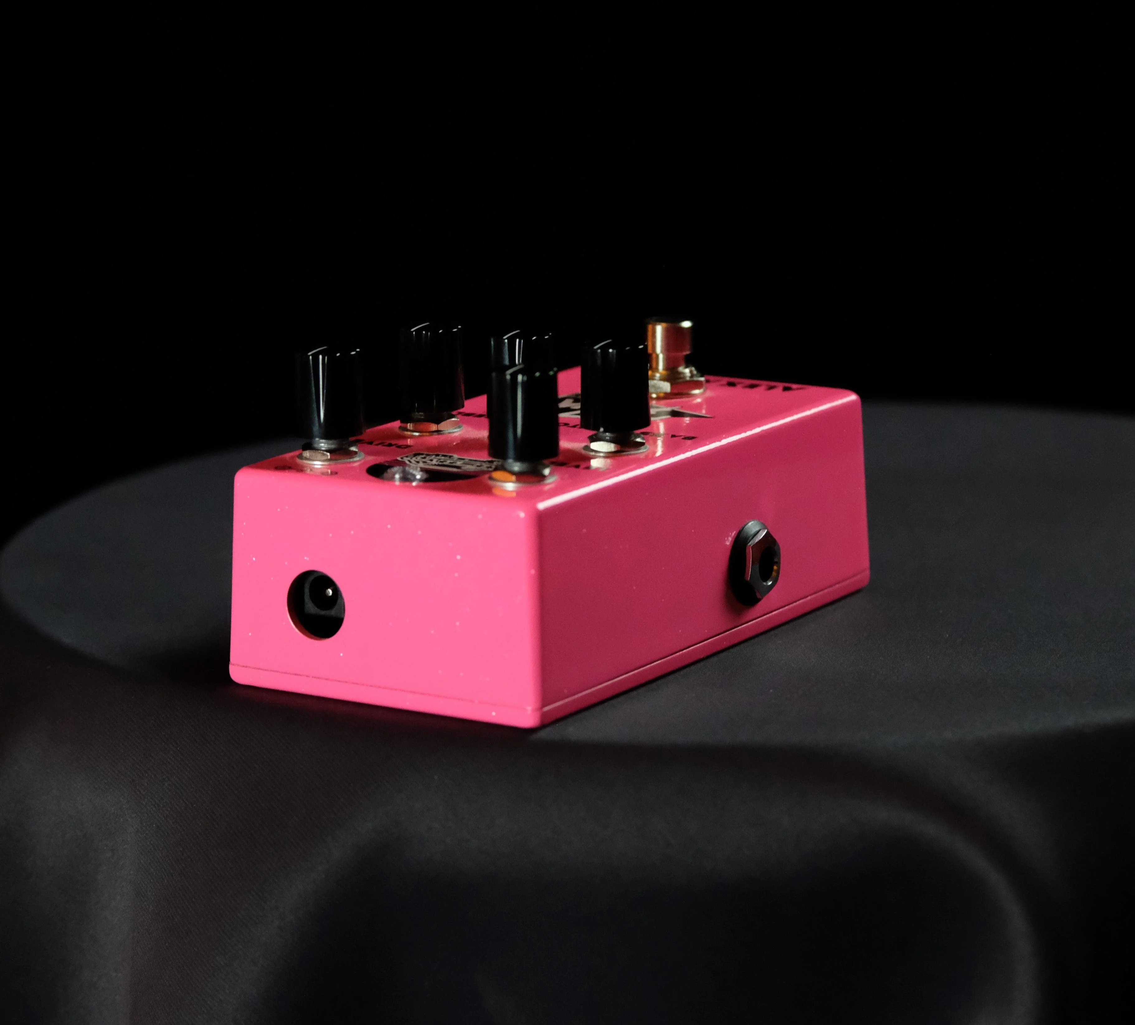 Used Alexander Hot Pink Drive Guitar Effect Pedal With Box - Image 6