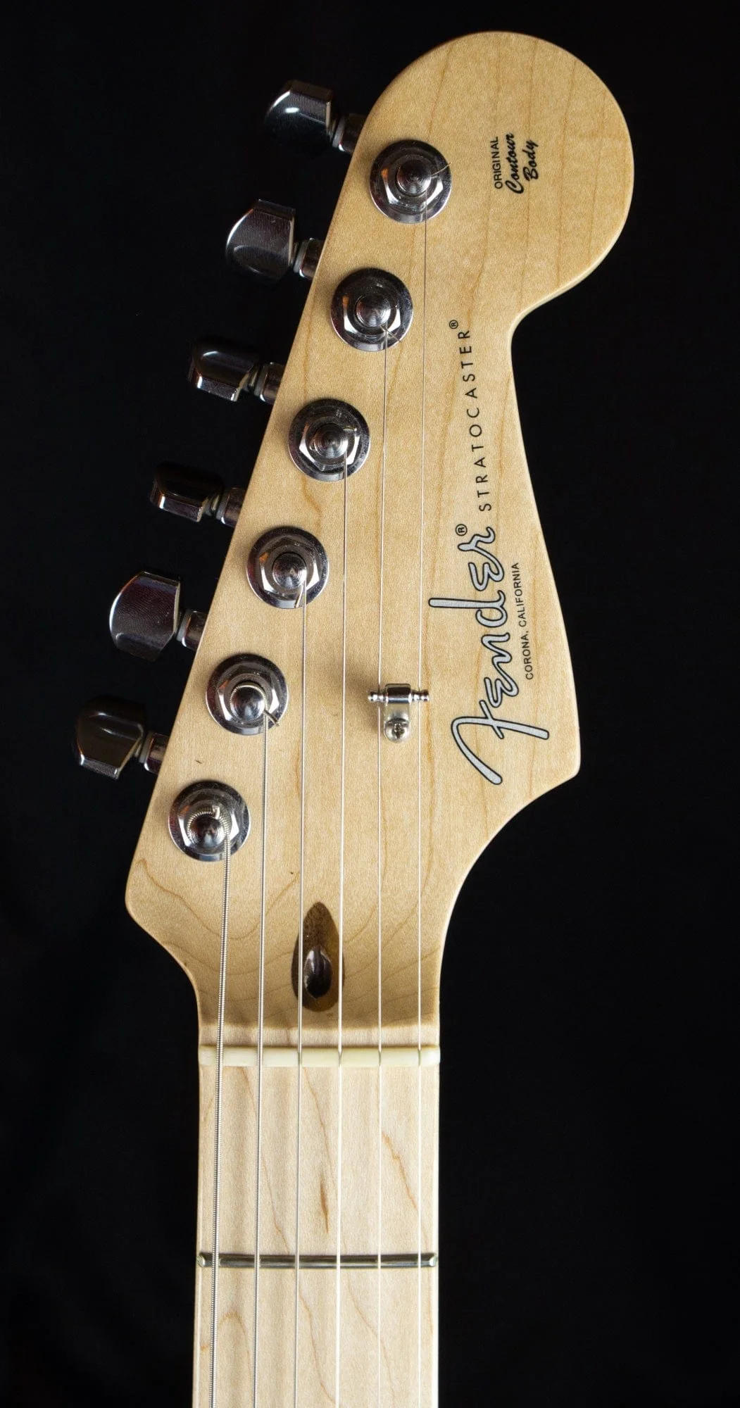 Used American Professional Strat HSS Maple Olympic White Electric Guitar - Image 5