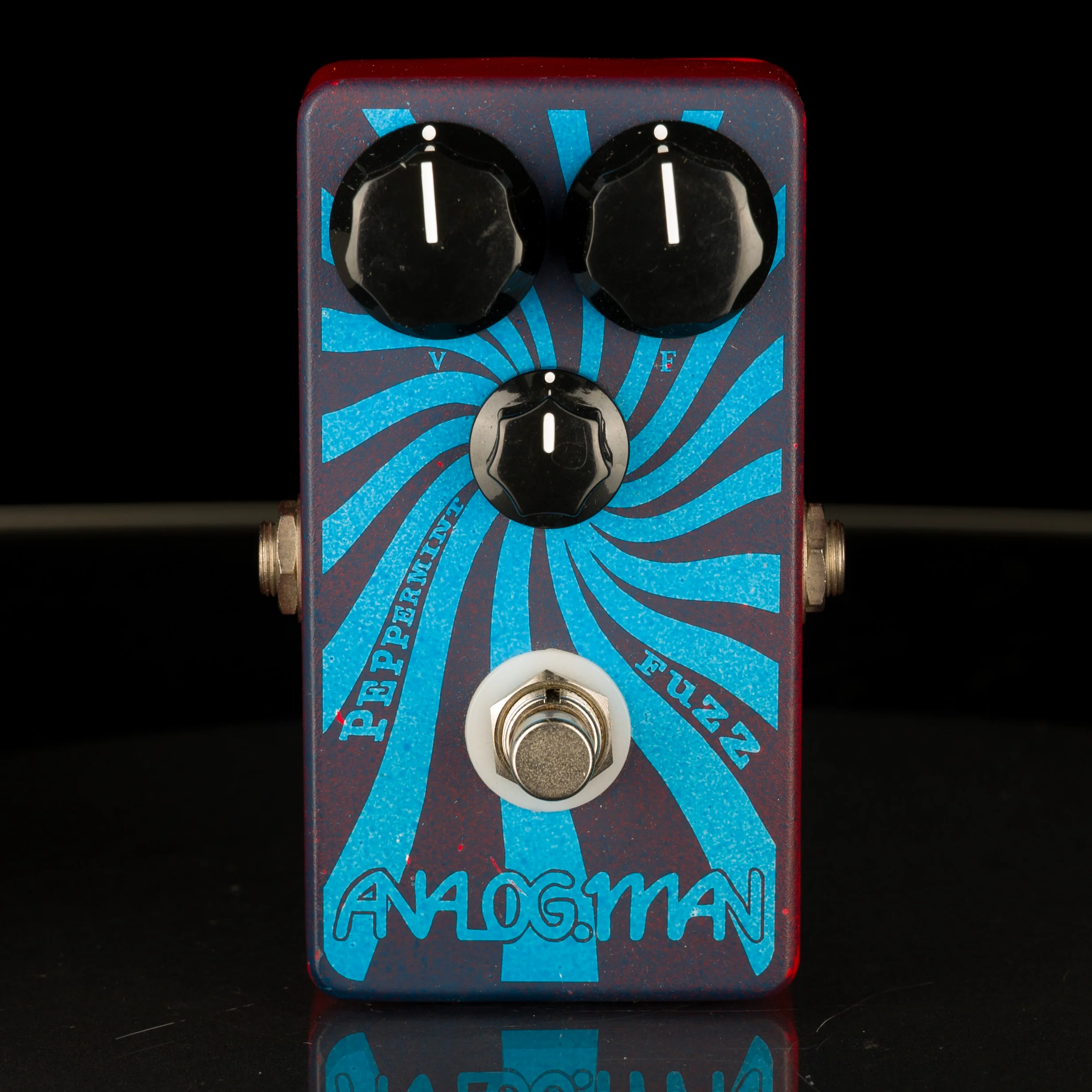 Used Analogman Dark Peppermint Fuzz Pedal With Box - Image 2
