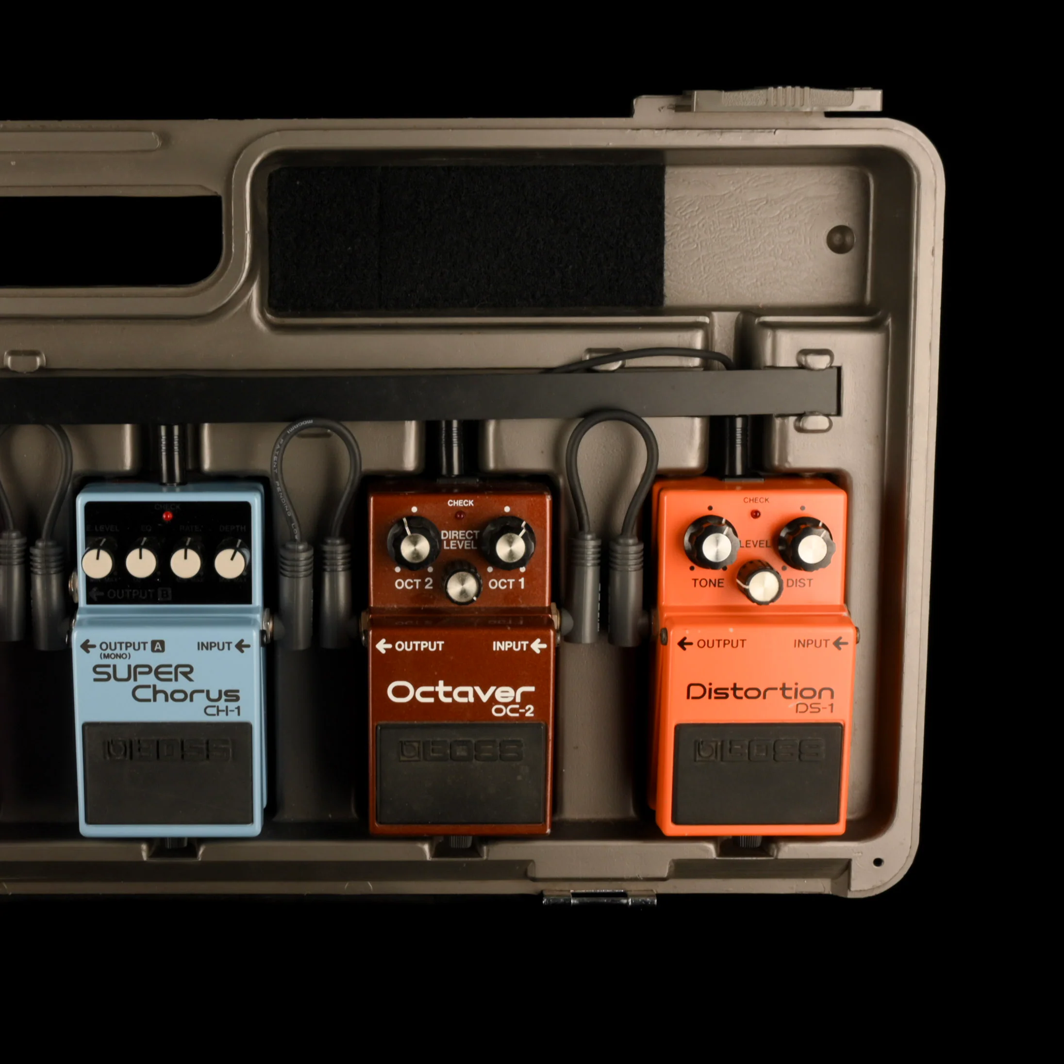 Used Boss BCB-6 Pedalboard W/ 6 Boss Pedals 3MIT & 3 MIJ DS1 OC2 CH1 BF3 TR2 DM2 - Image 5