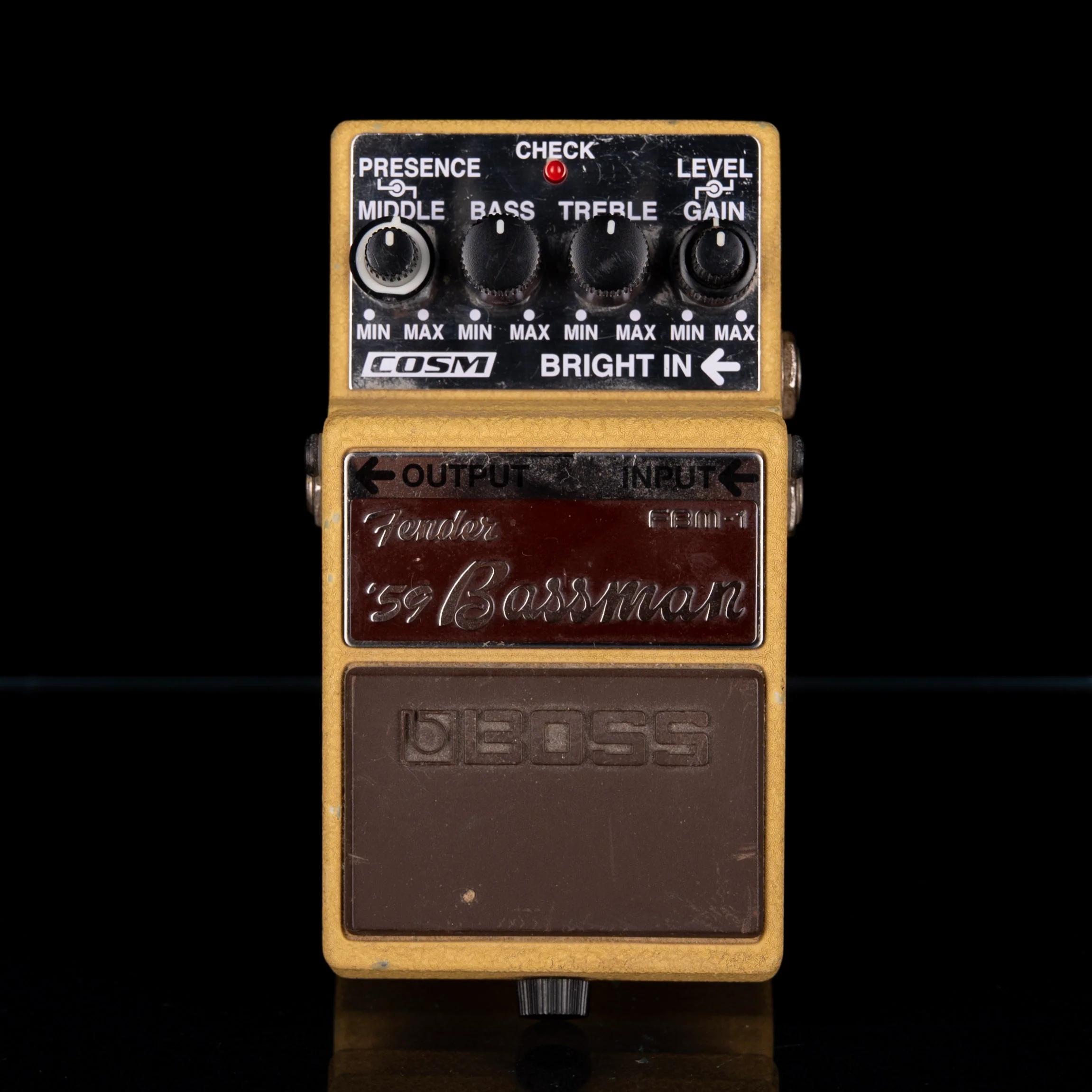Used Boss FBM-1 Fender '59 Bassman Pedal - 2