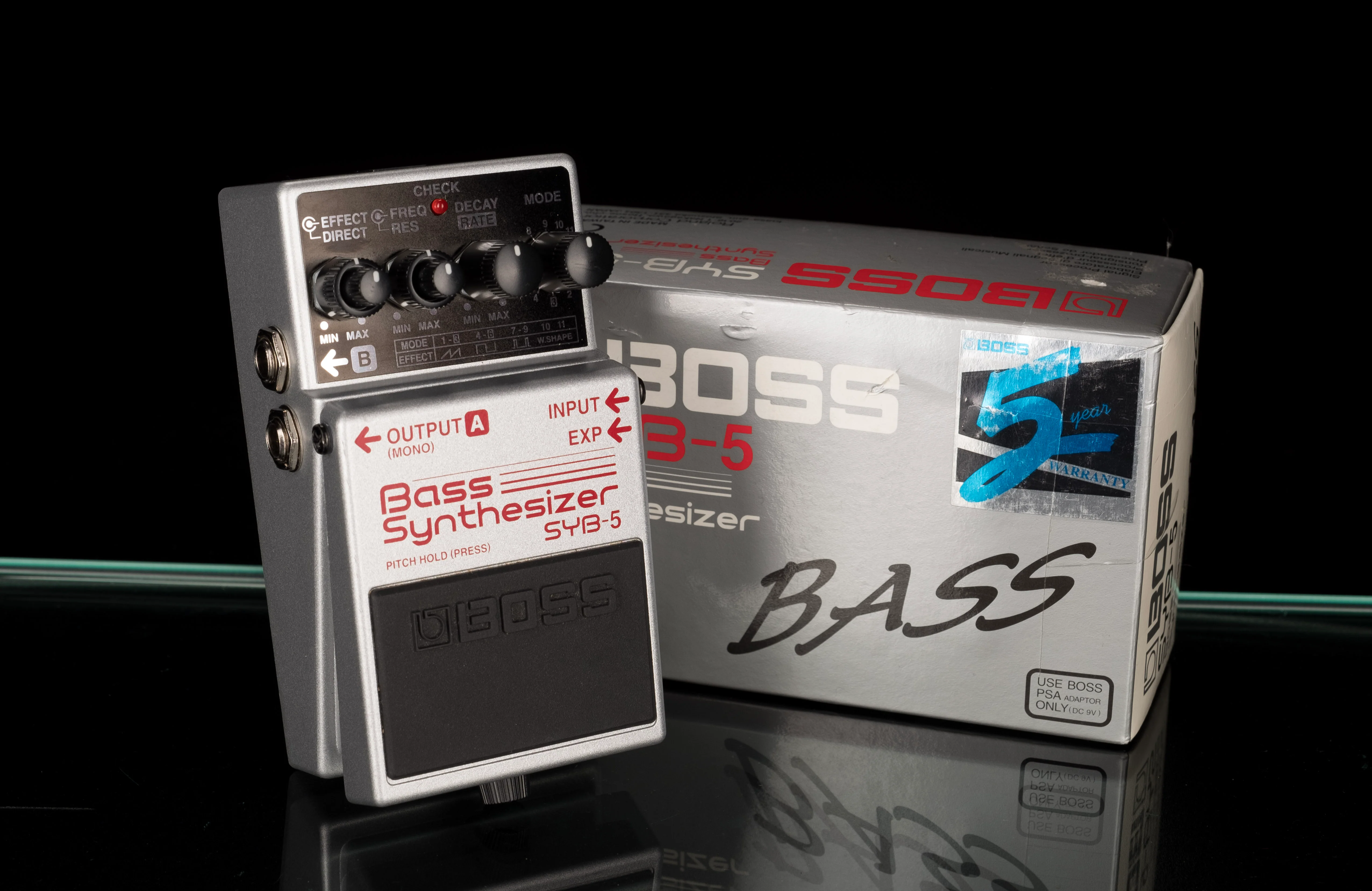 Used Boss SYB-5 Bass Synthesizer Pedal With Box