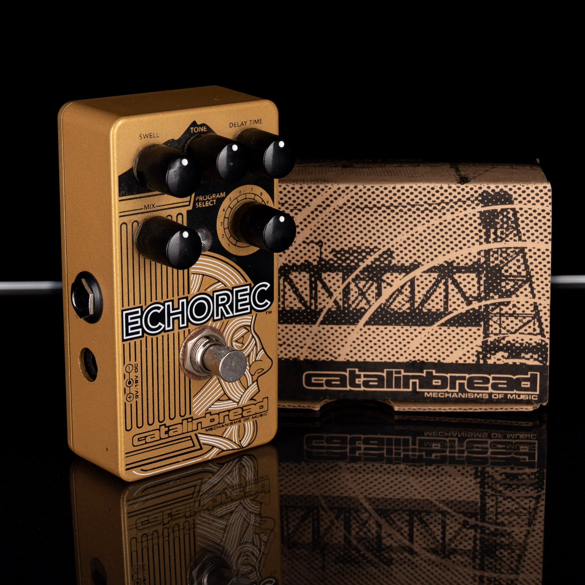 Used Catalinbread Echorec Multi-Head Delay Pedal With Box - 2