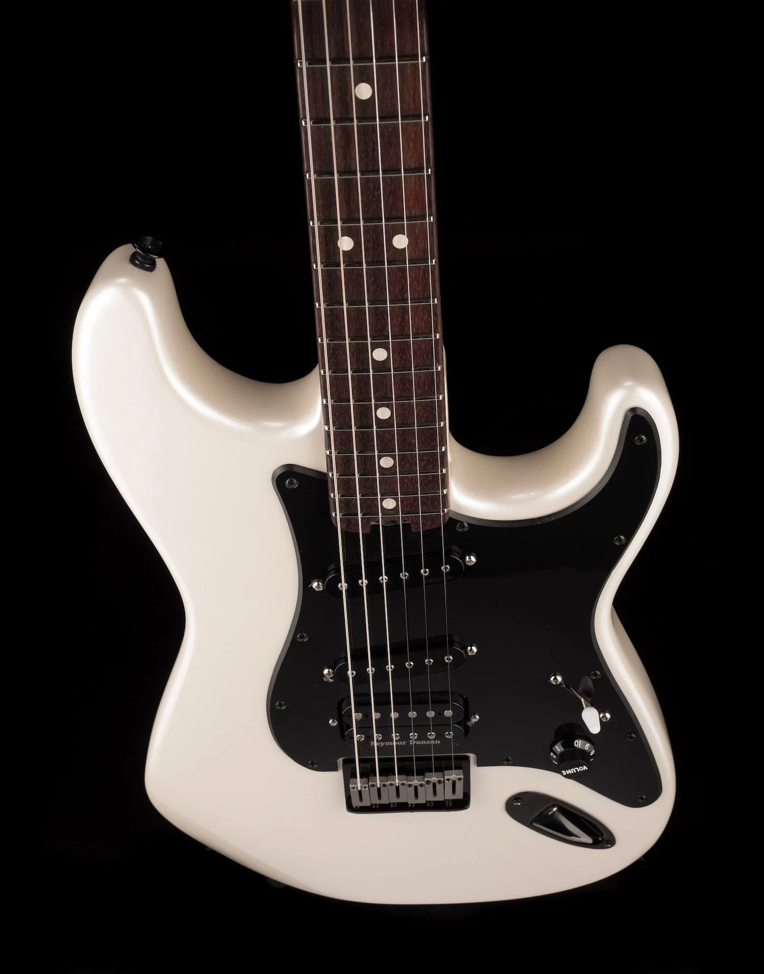 Used Charvel Jake E Lee Signature Pro-Mod So-Cal Style 1 HSS HT Pearl White - Image 4