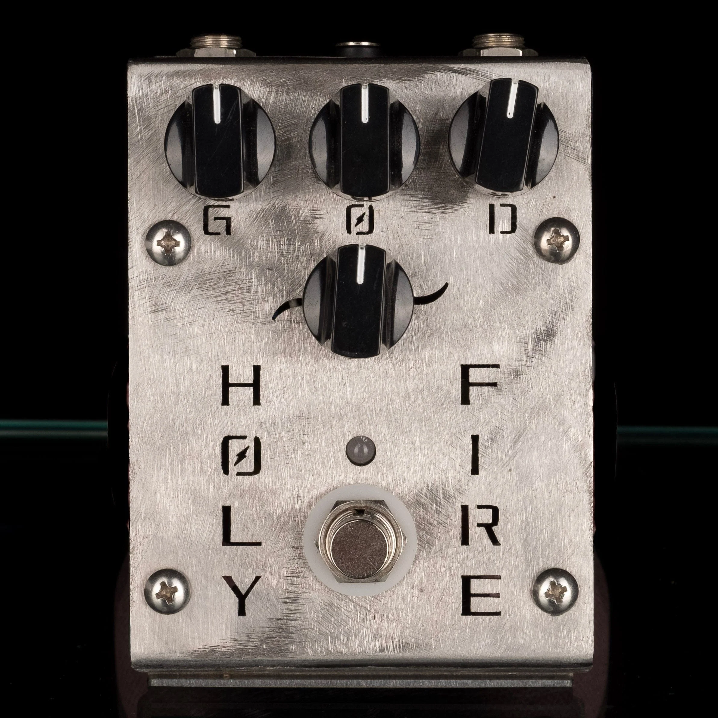 Used Creation Audio Labs Holy Fire Overdrive/Distortion/Boost Guitar Effect Pedal With Box