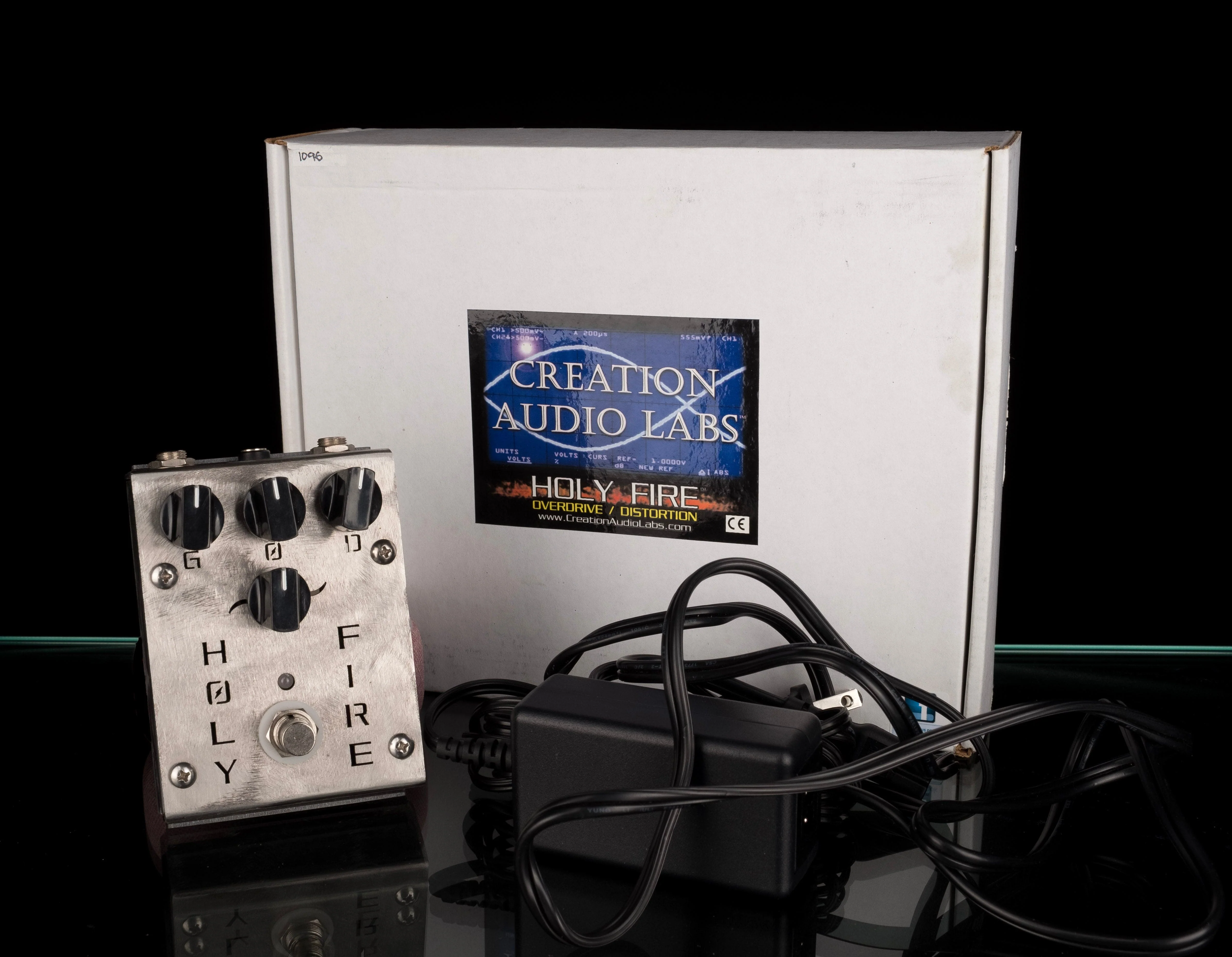 Used Creation Audio Labs Holy Fire Overdrive/Distortion/Boost Guitar Effect Pedal With Box - Image 5