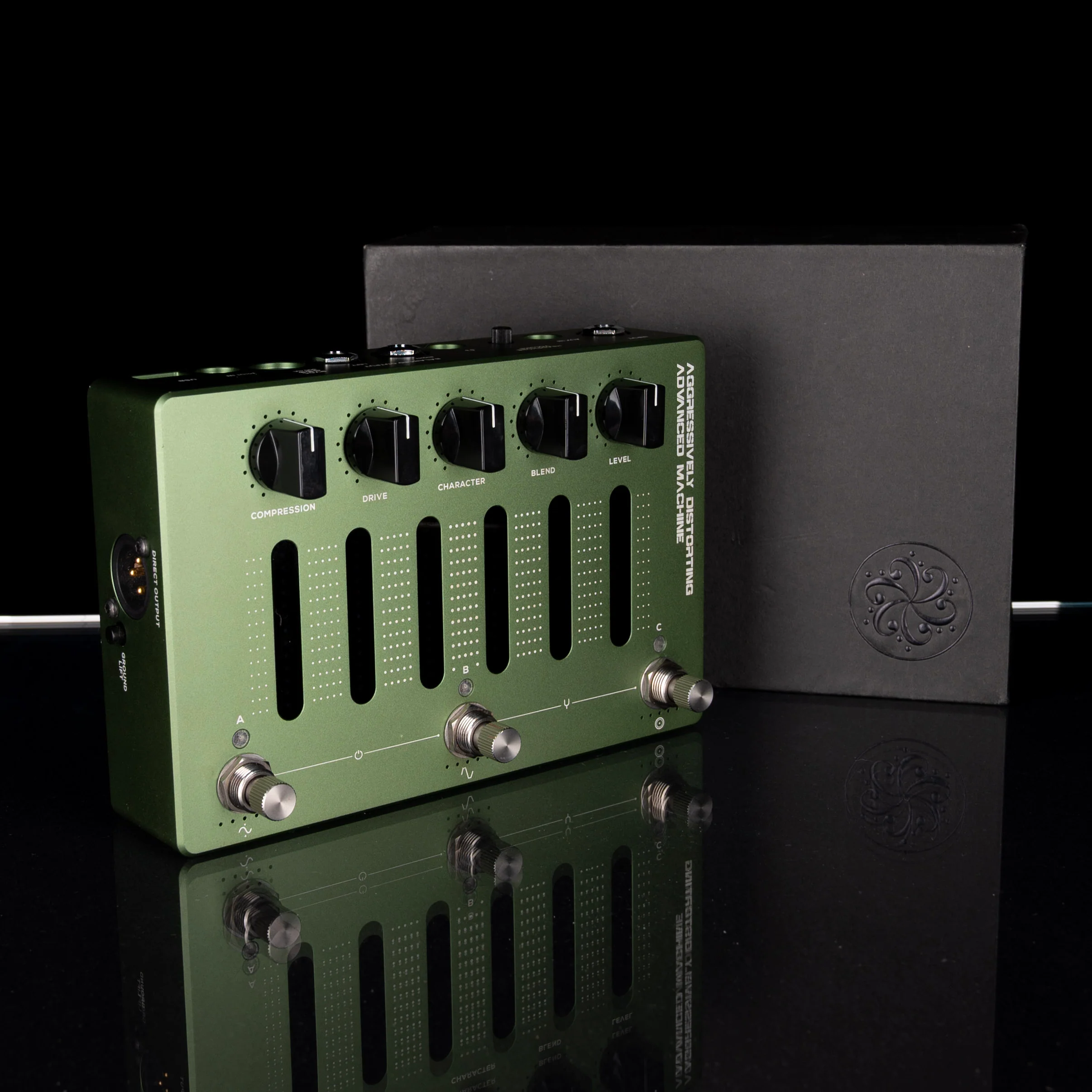 Used Darkglass Electronics ADAM Aggressively Distorting Advanced Machine Bass Effect Pedal with Box
