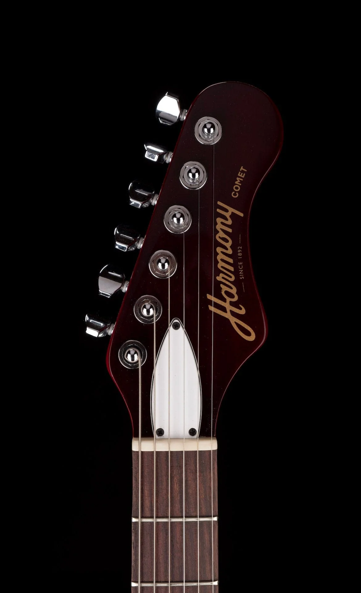 Used Harmony Standard Comet Trans Red with Mono Case - Image 15