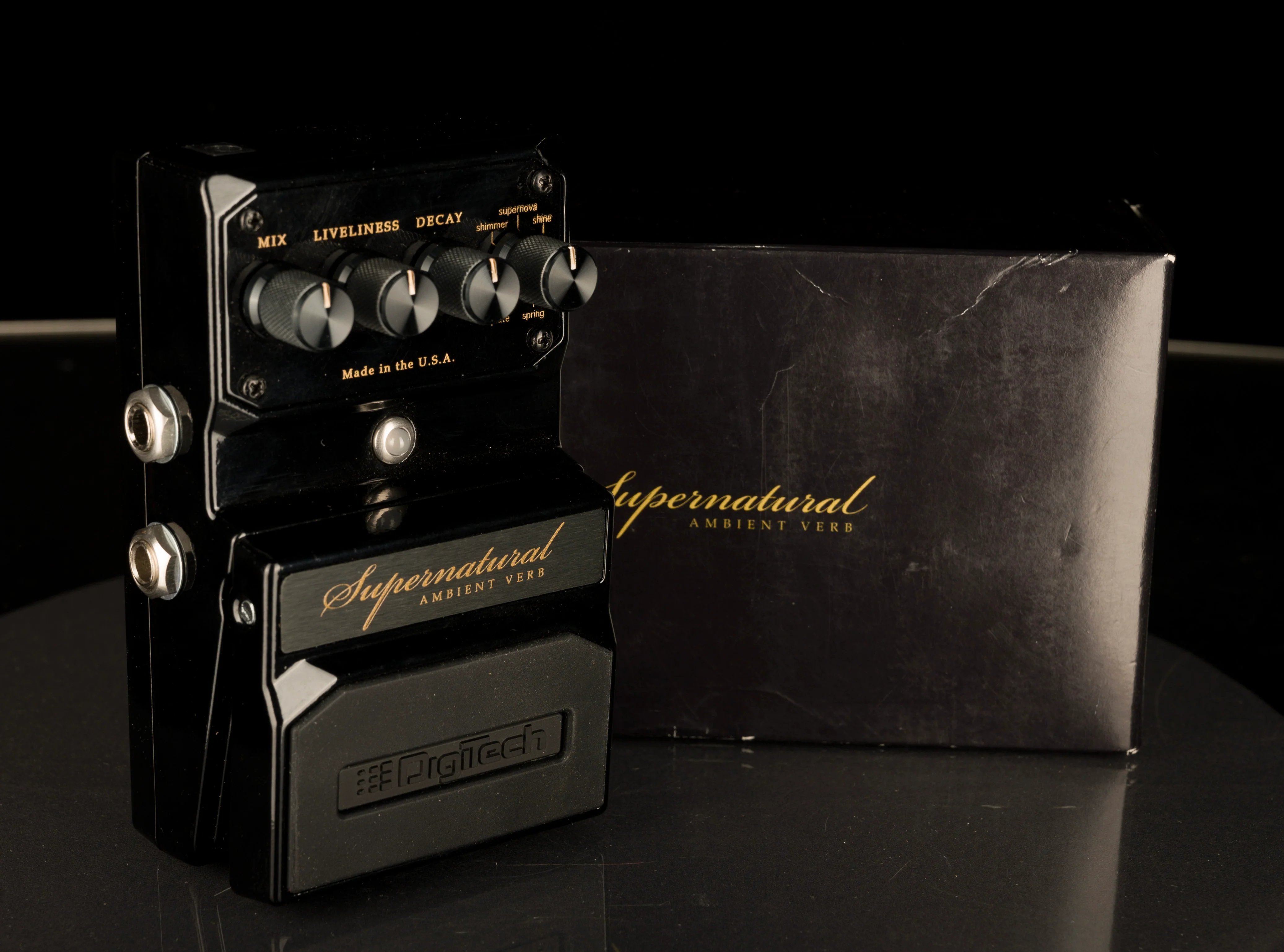 Used DigiTech Supernatural Reverb Pedal With Box