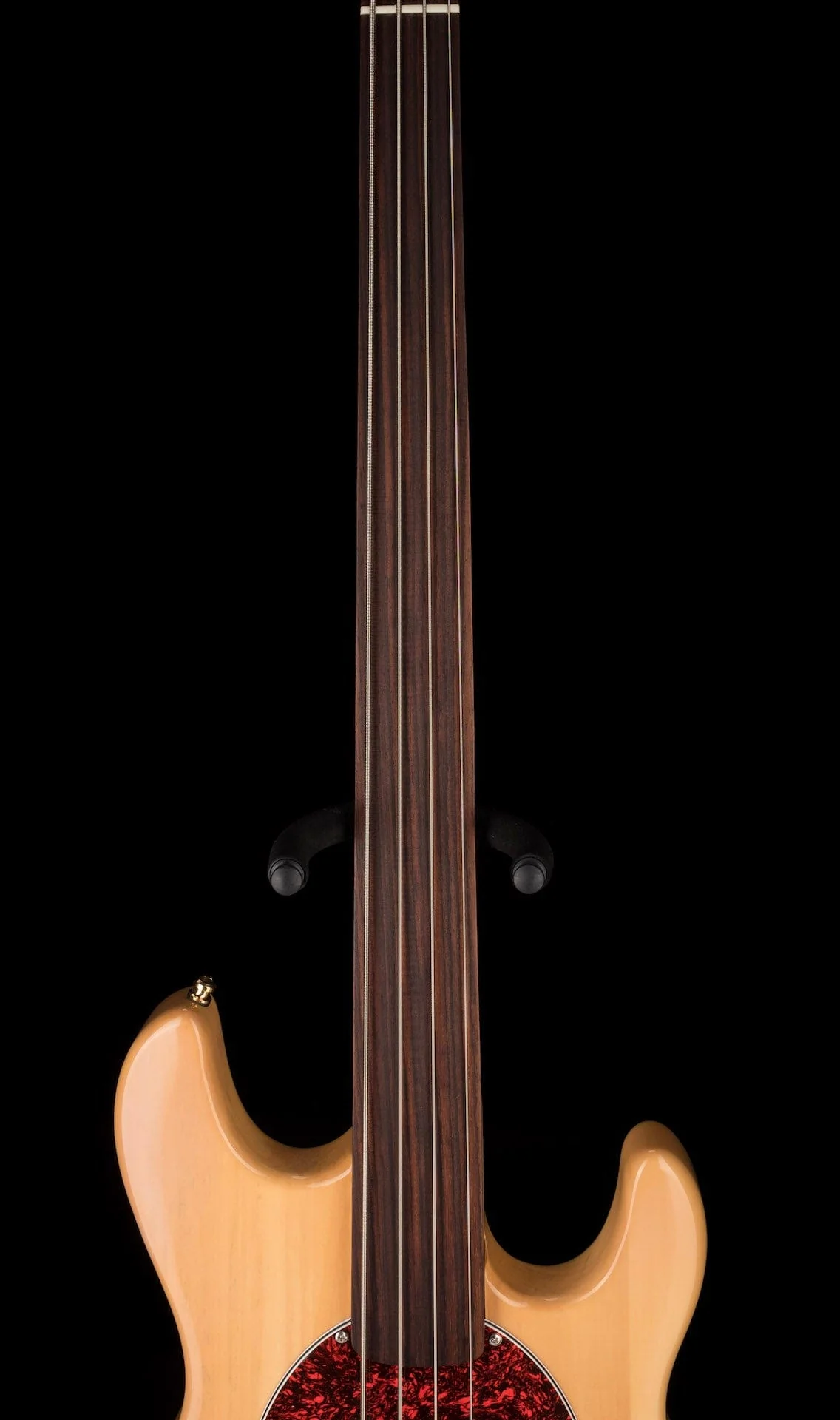 Used DiMavery Fretless Bass Natural with Gig Bag - Image 10