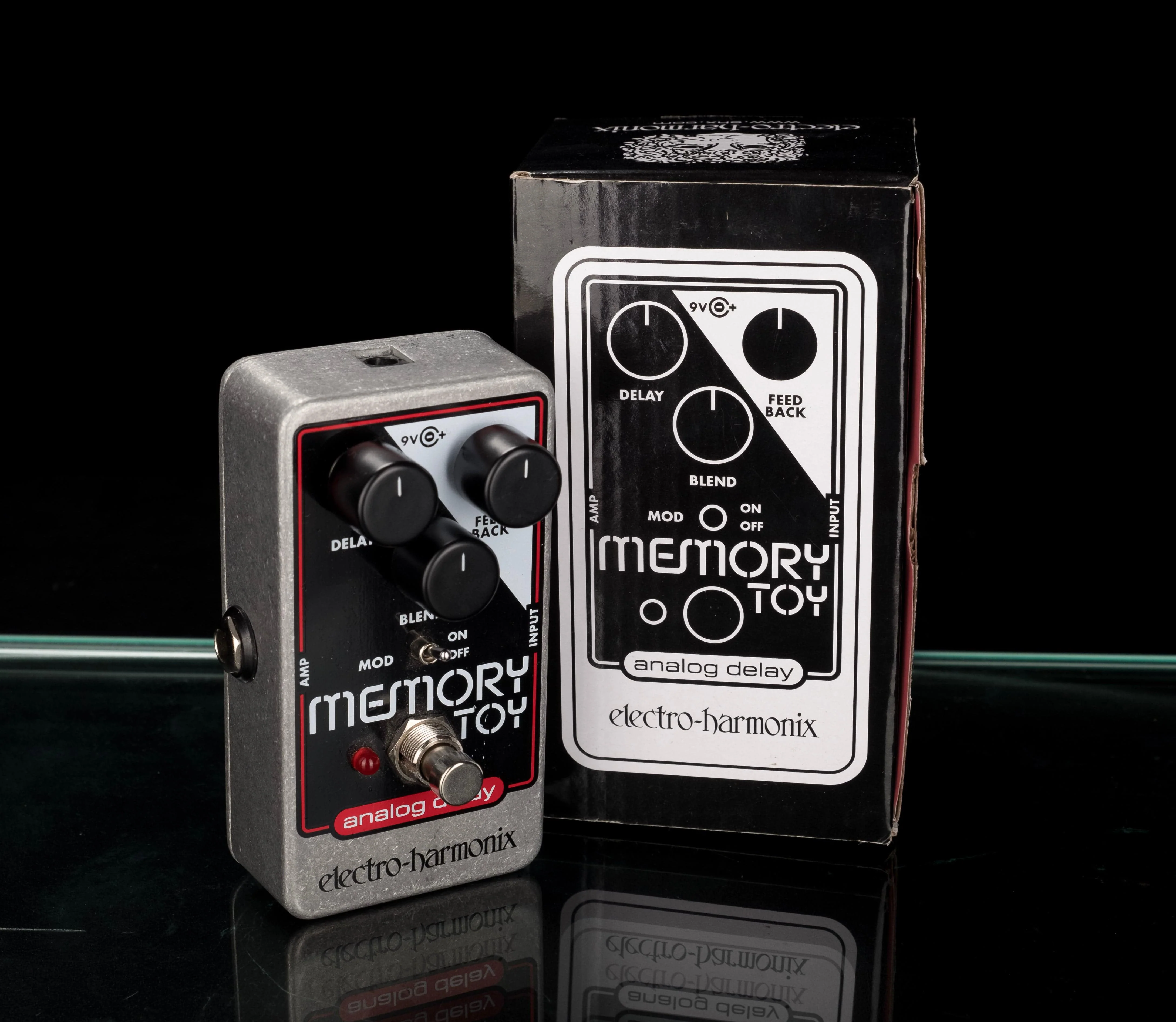 Used Electro Harmonix Memory Toy Analog Delay Pedal With Box