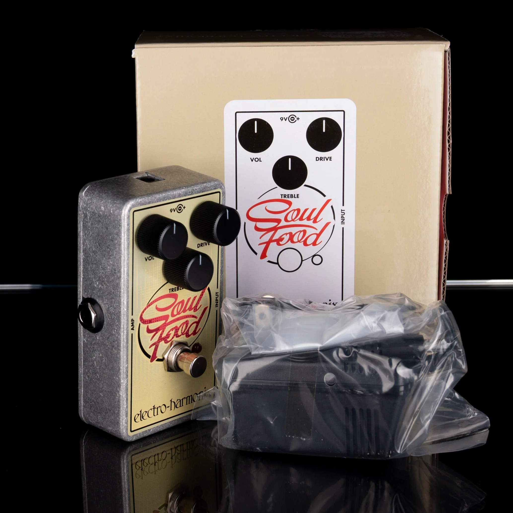 Used Electro-Harmonix Soul Food Overdrive Pedal With Box - 2