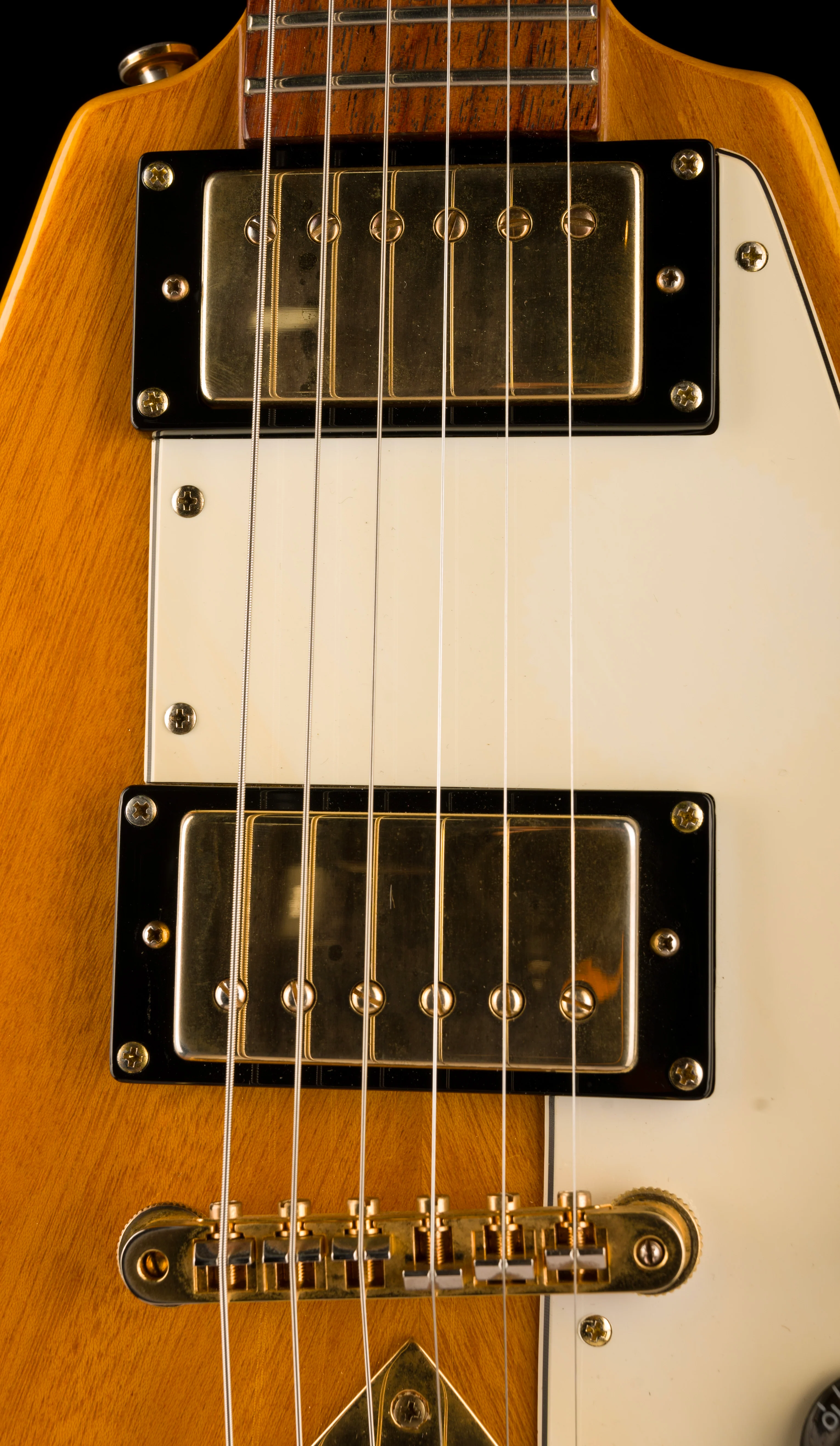 Used Epiphone 1958 Korina Flying V Aged Natural with Gig Bag - Image 7