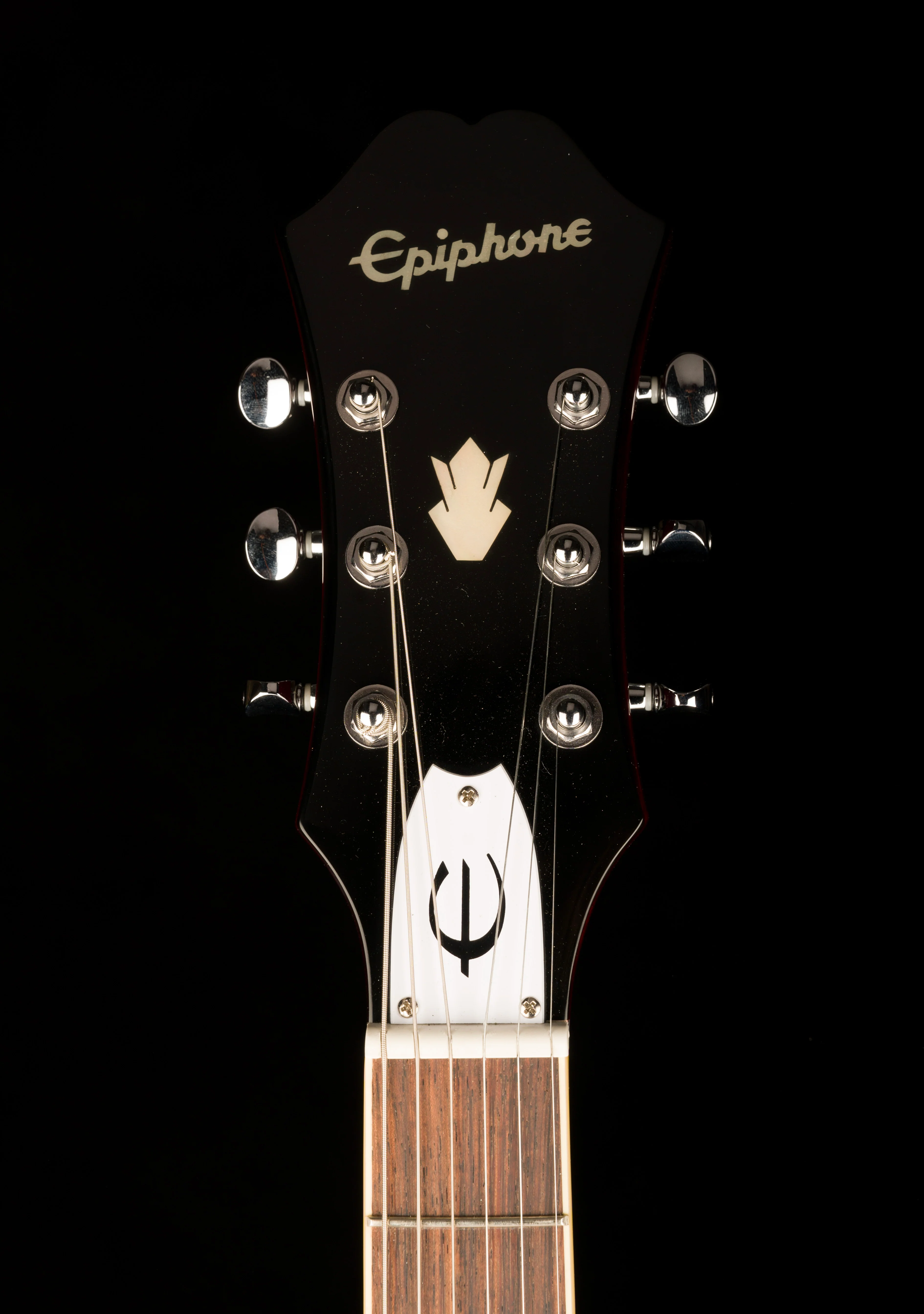 Used Epiphone Noel Gallagher Riviera Dark Wine Red Electric Guitar - Image 11