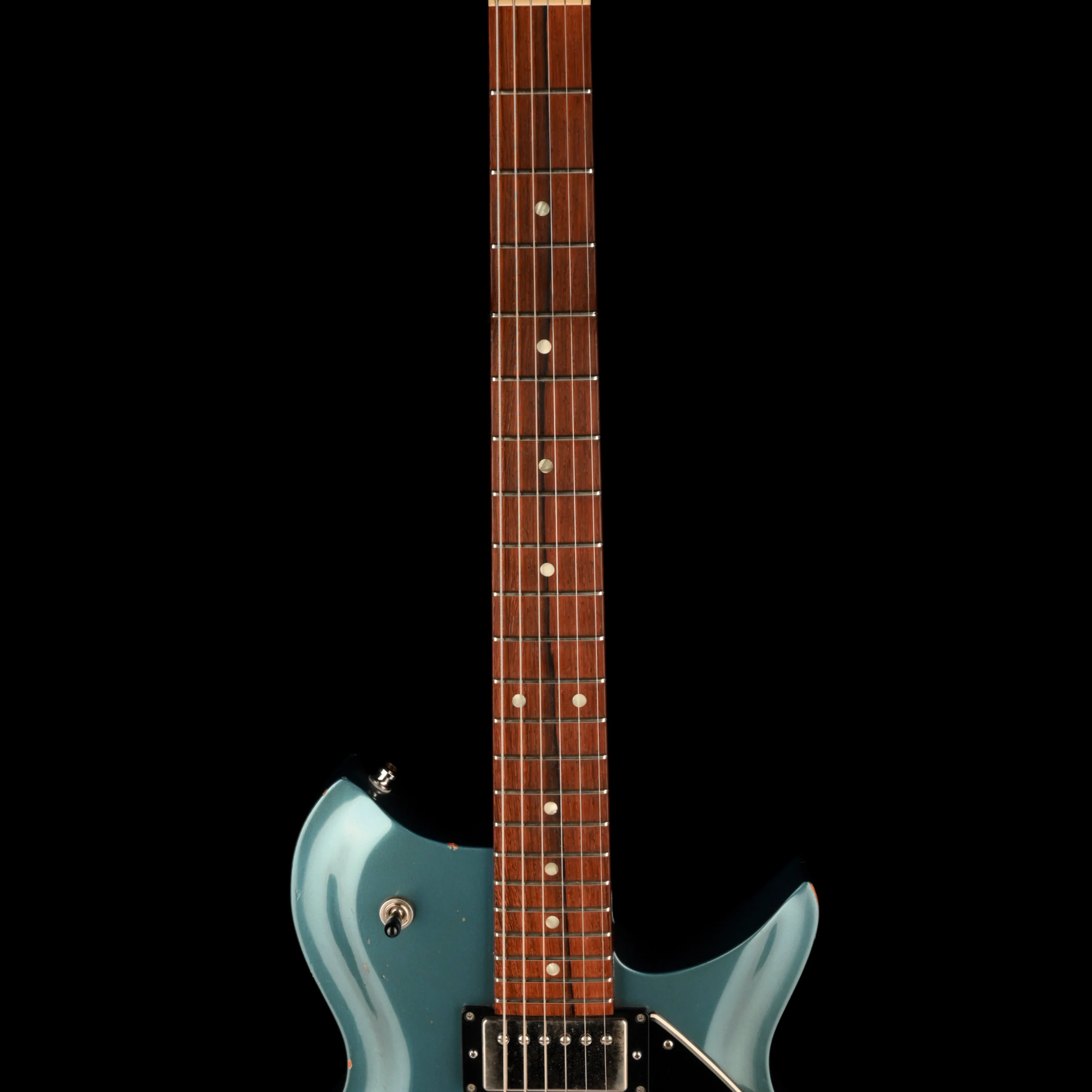 Used Fano Alt de Facto RB6 Pelham Blue Electric Guitar With OHSC - Image 8