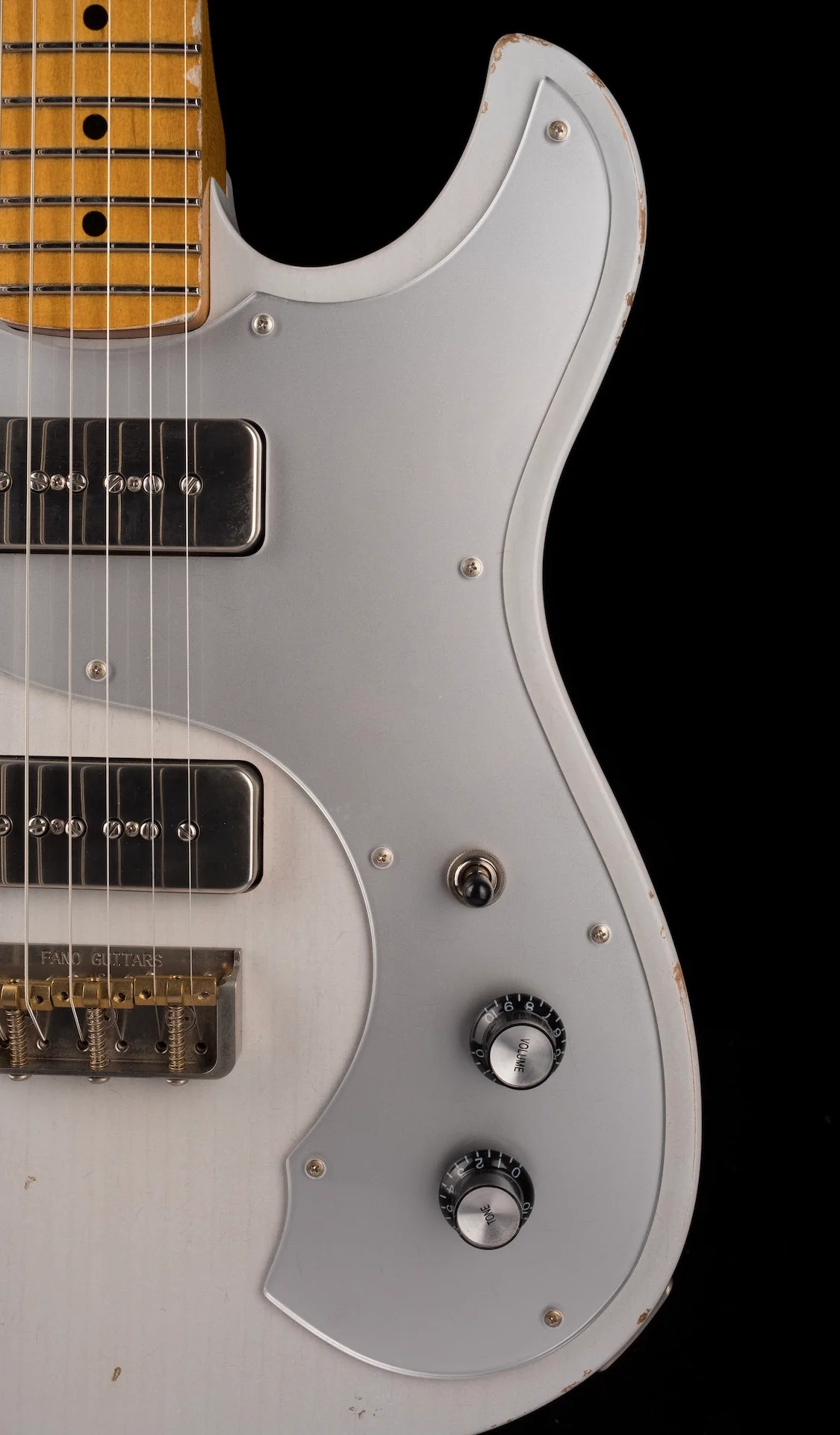 Used Fano Oltre Series TC6 P90 Light Distress Sonic Mary with Gig Bag - Image 10