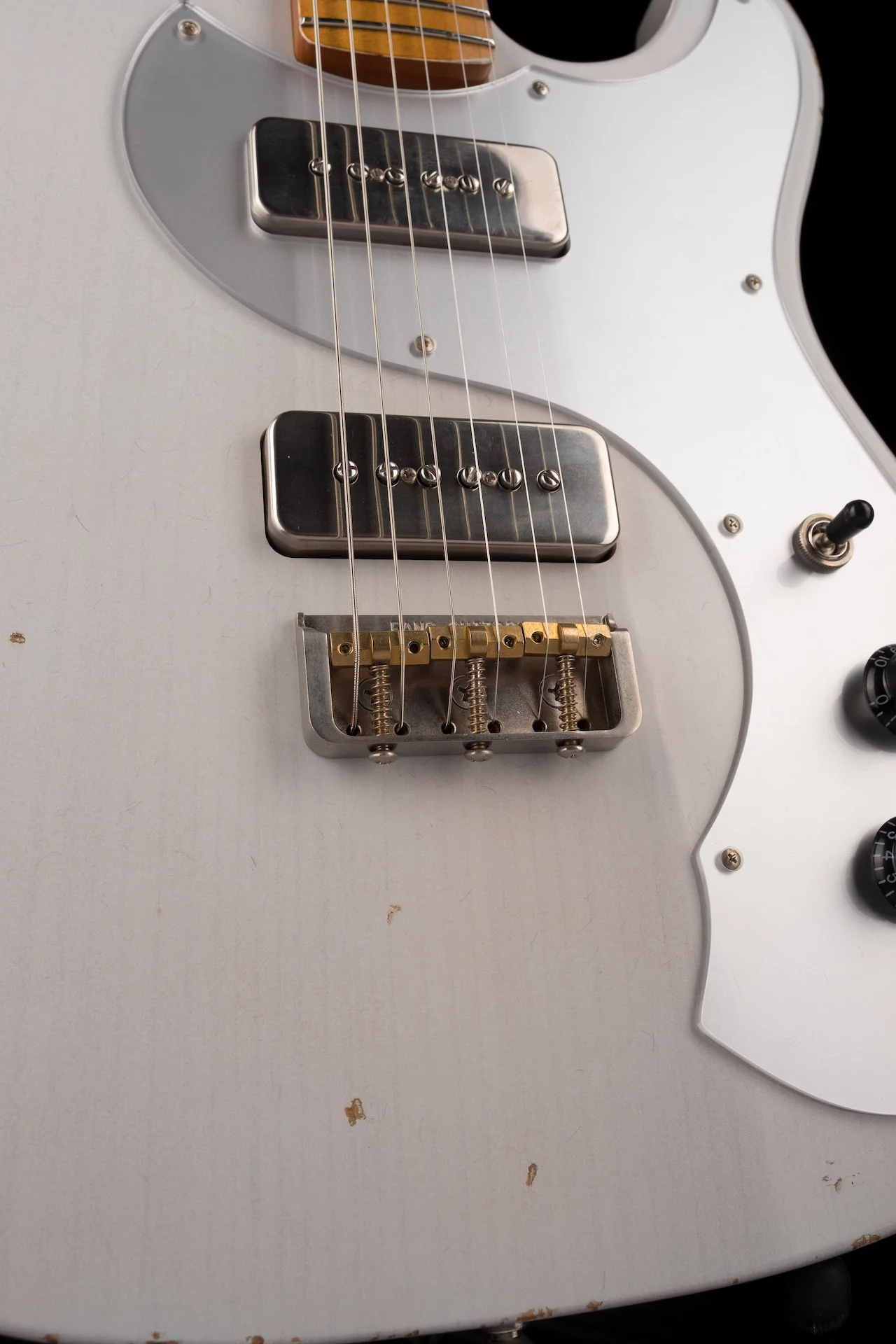 Used Fano Oltre Series TC6 P90 Light Distress Sonic Mary with Gig Bag - Image 12