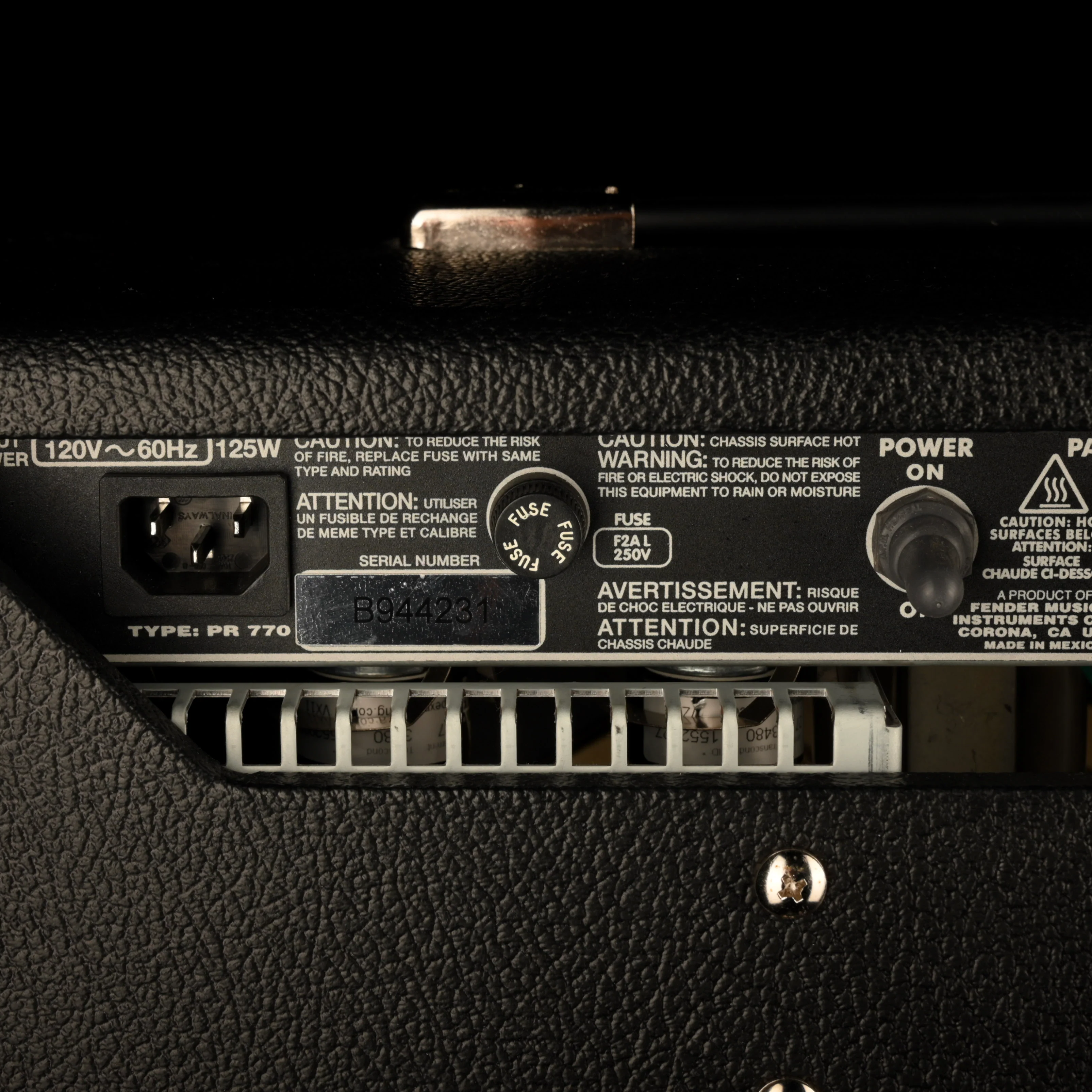 Used Fender '68 Custom Princeton Reverb With Celestion Greenback Guitar Amp Combo - Image 11