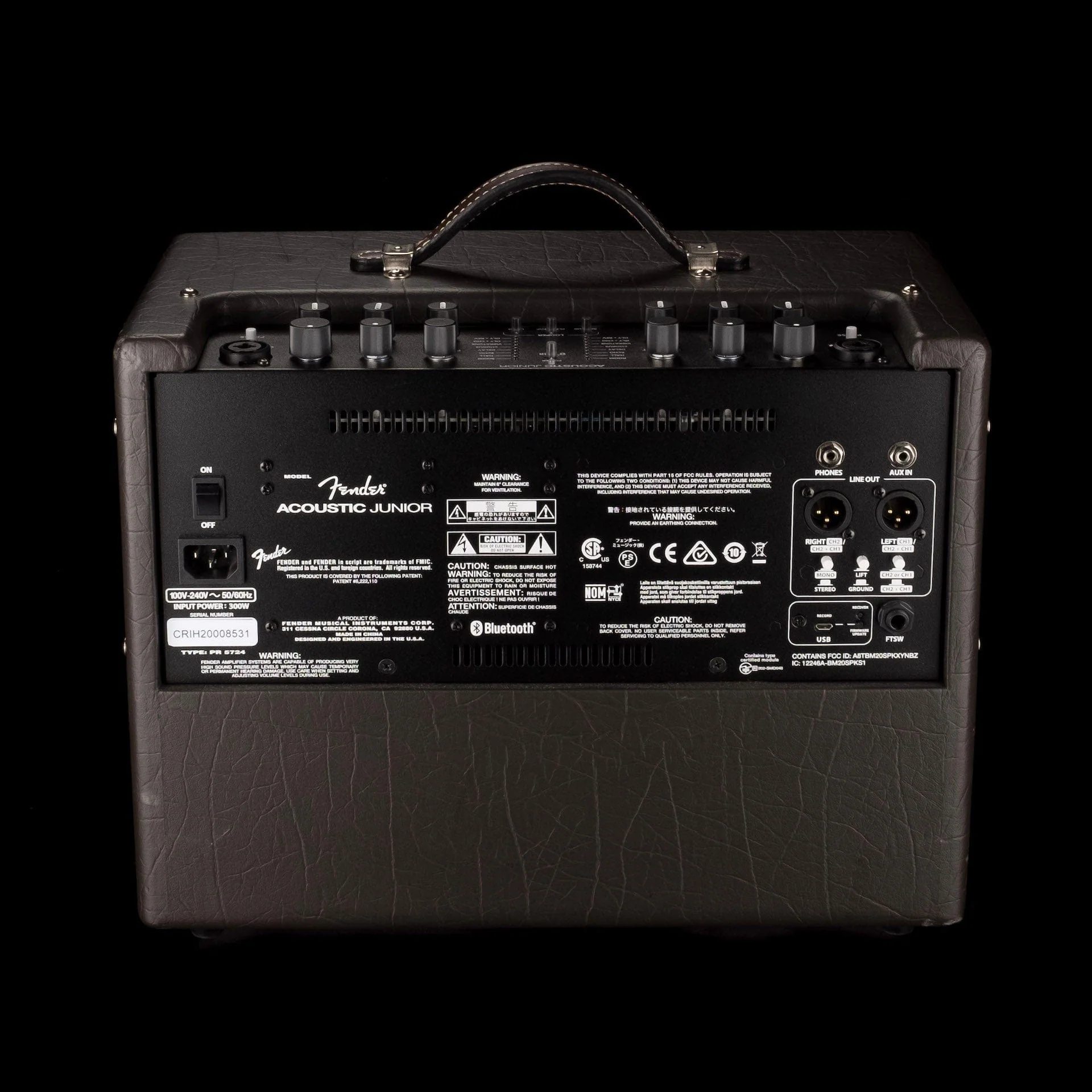 Used Fender Acoustic Junior Guitar Amp Combo - Image 8