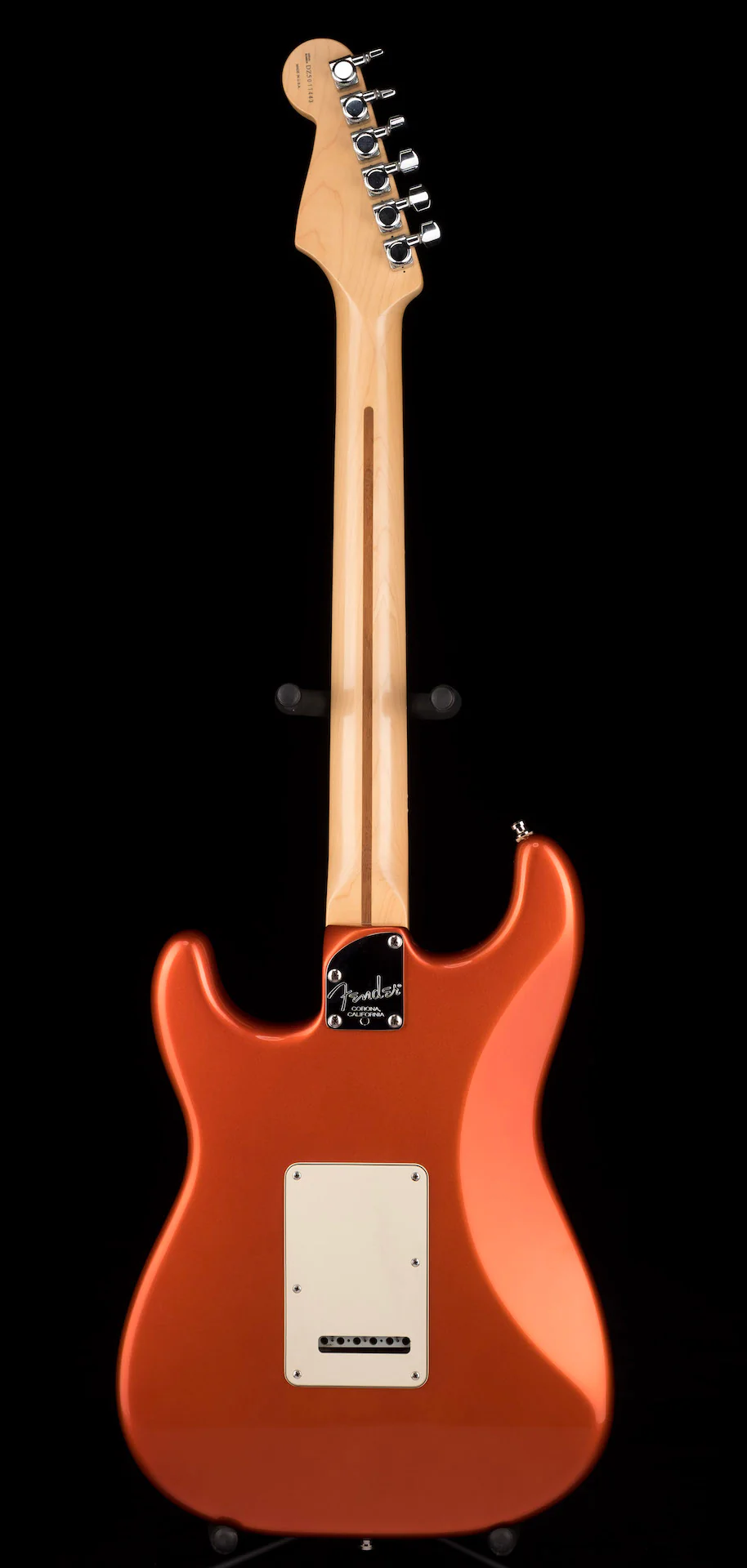 Used '05 Fender American Deluxe Stratocaster Candy Tangerine with Case - Image 14