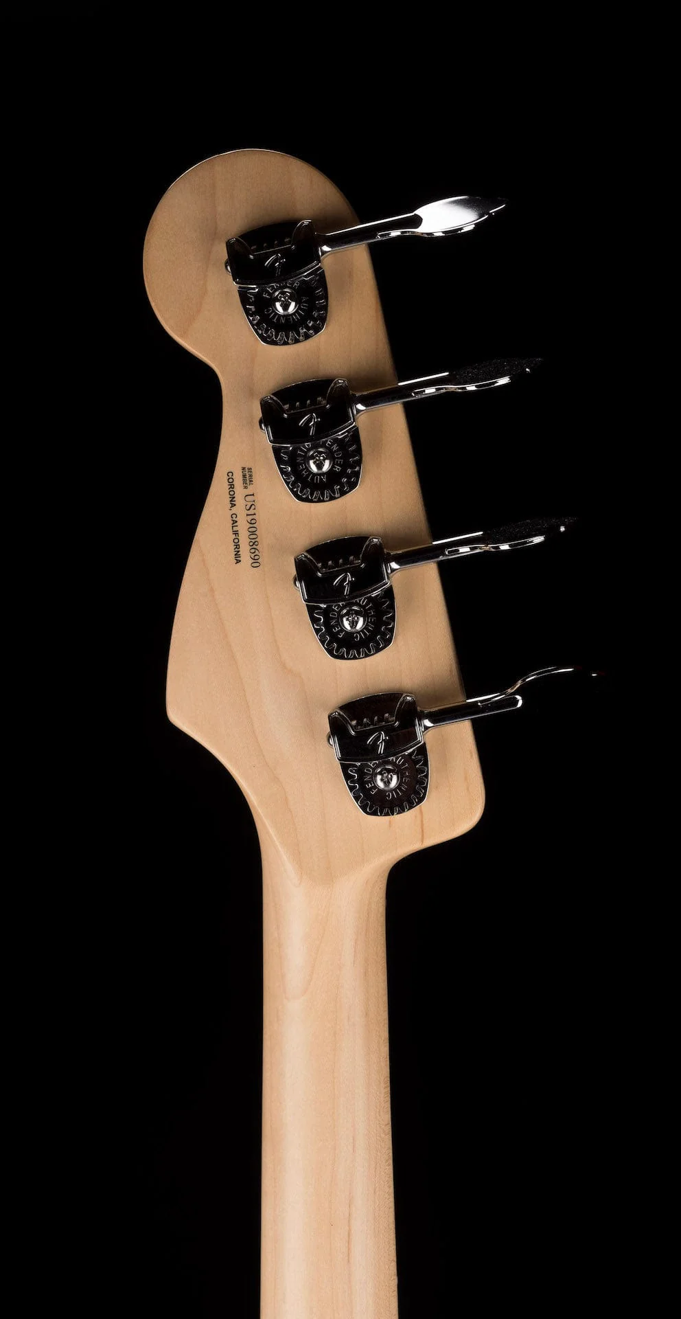 Used 2019 Fender American Performer Jazz Bass 3-Tone Sunburst with Case - Image 16