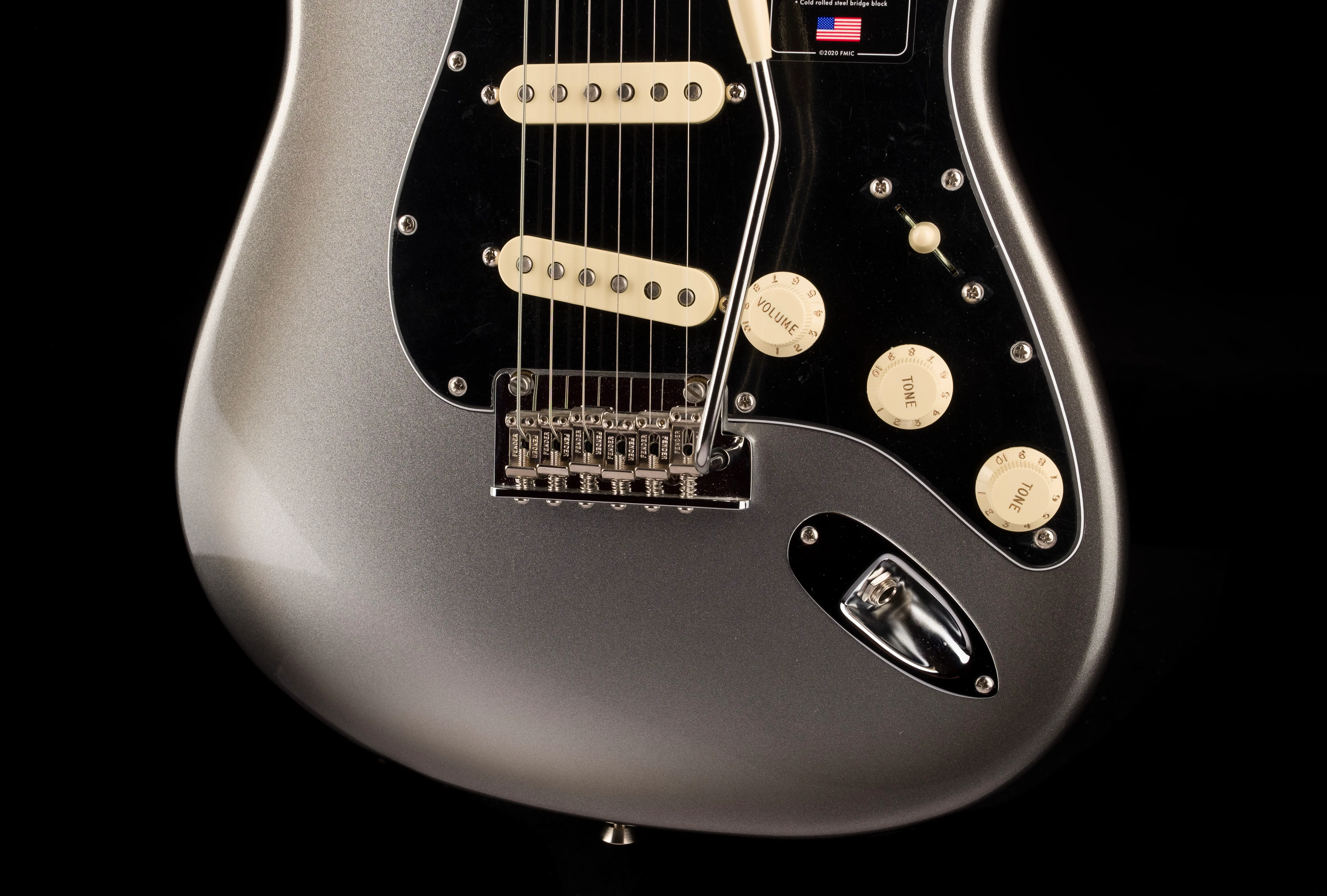 Used Fender American Professional II Stratocaster Mercury Electric Guitar With Case - Image 5