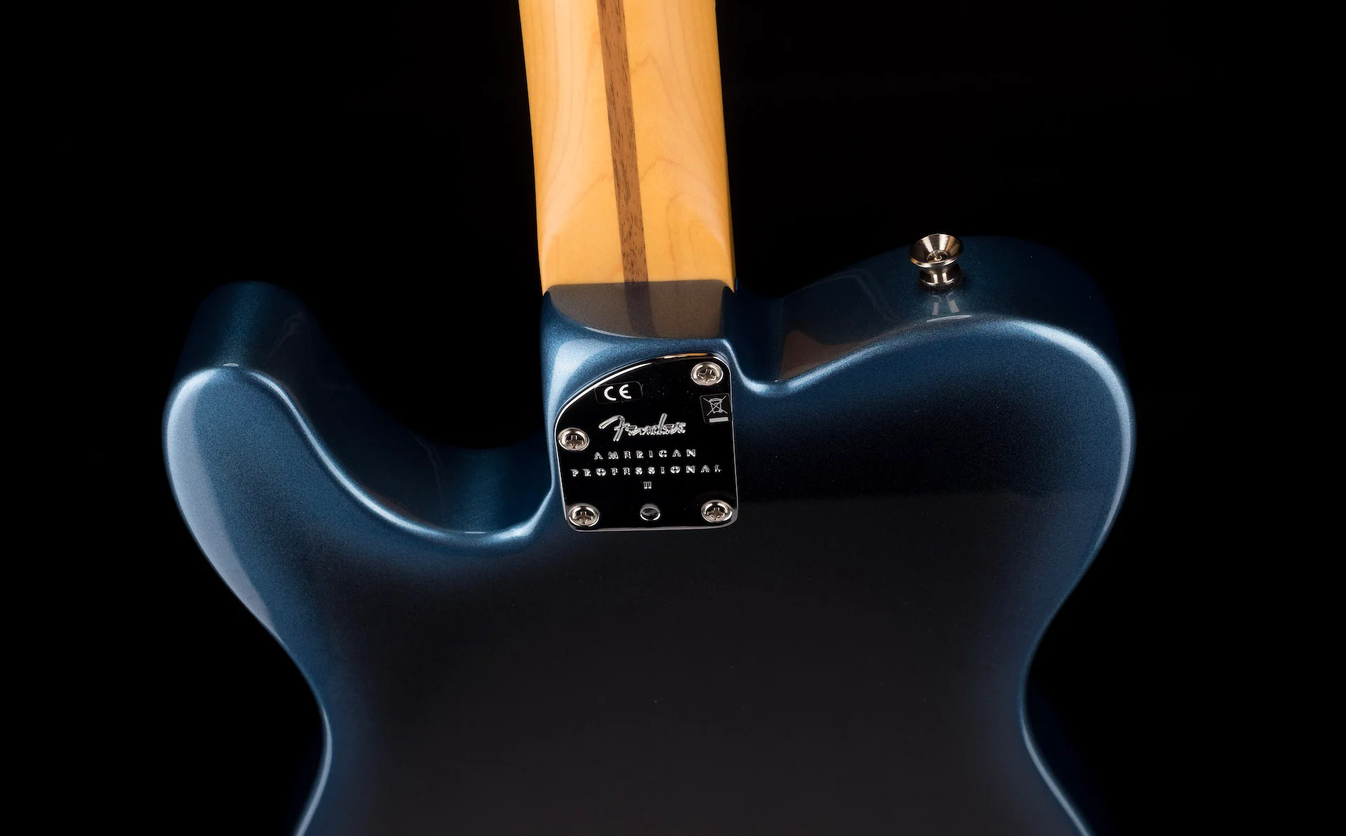 Used Fender American Professional II Telecaster Dark Night with OHSC - Image 15