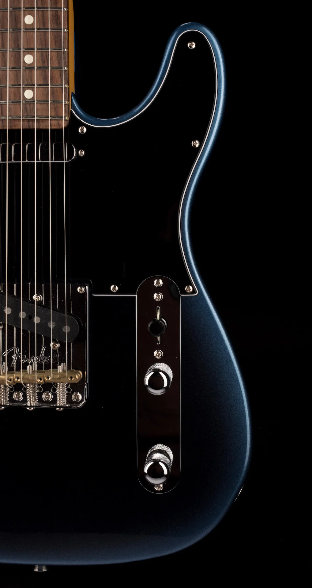 Used Fender American Professional II Telecaster Dark Night with OHSC - Image 9